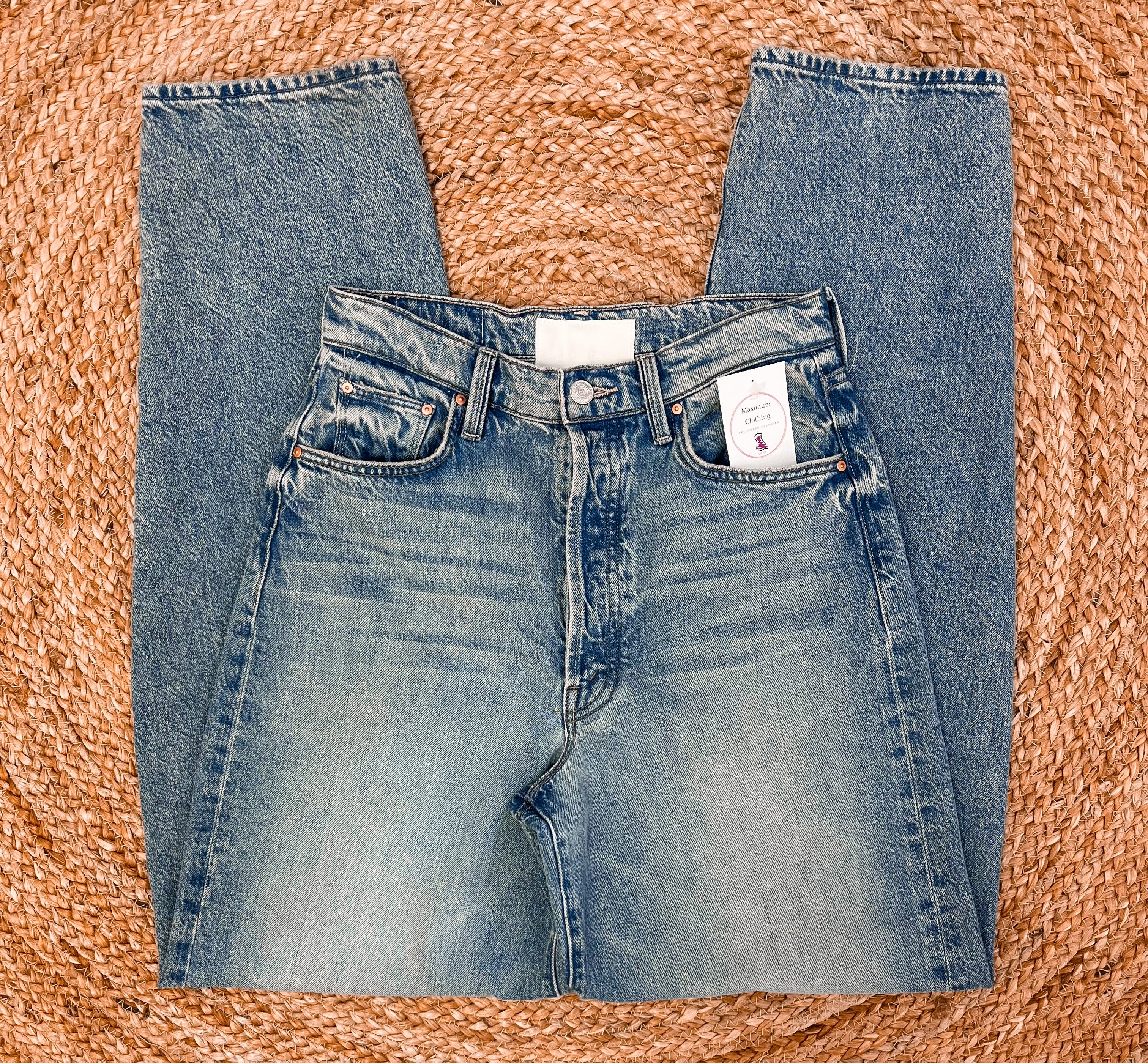 Mother Barrel Jeans
