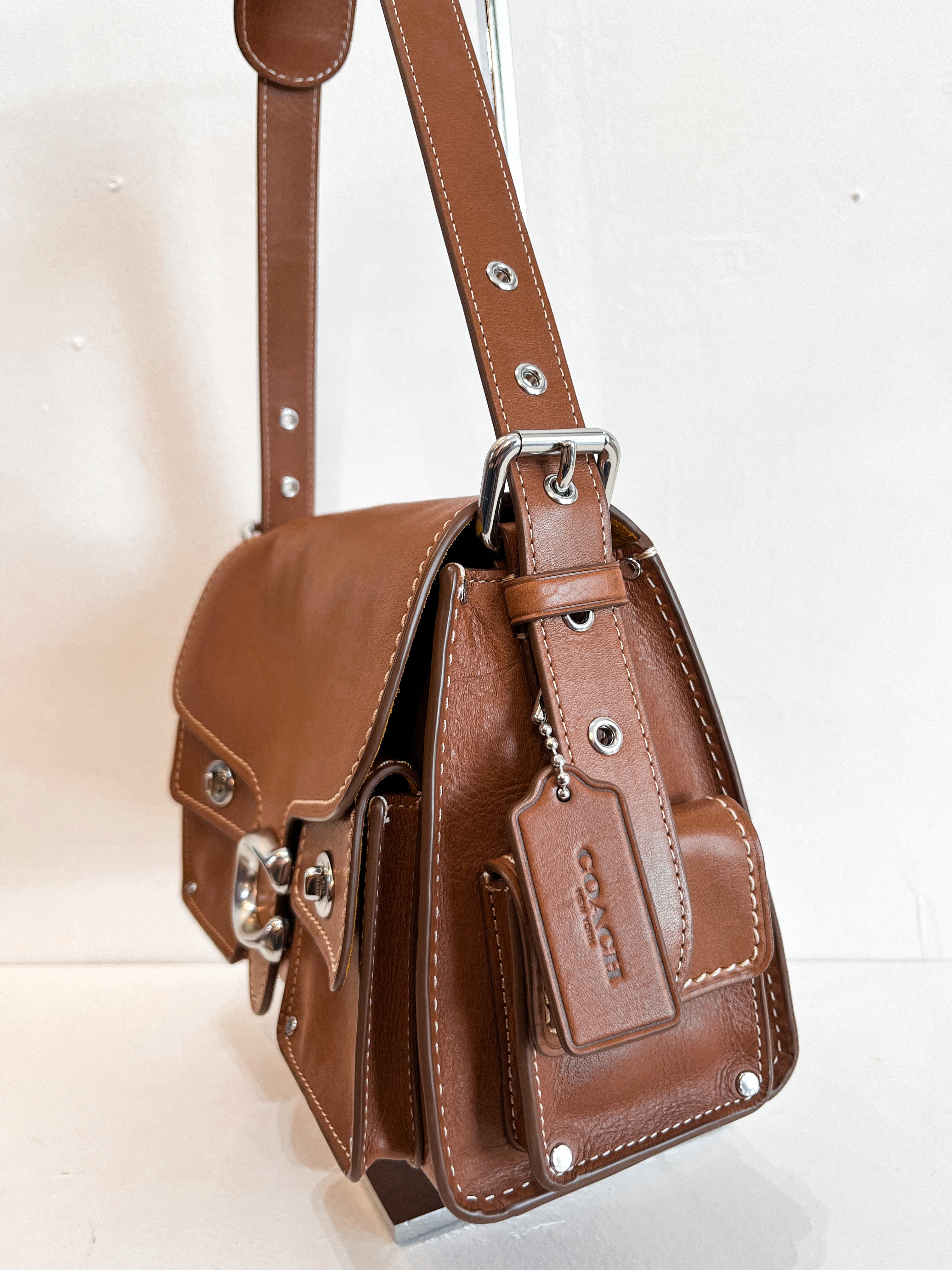 Coach Cargo Turnlock Soft Tabby Shoulder Bag