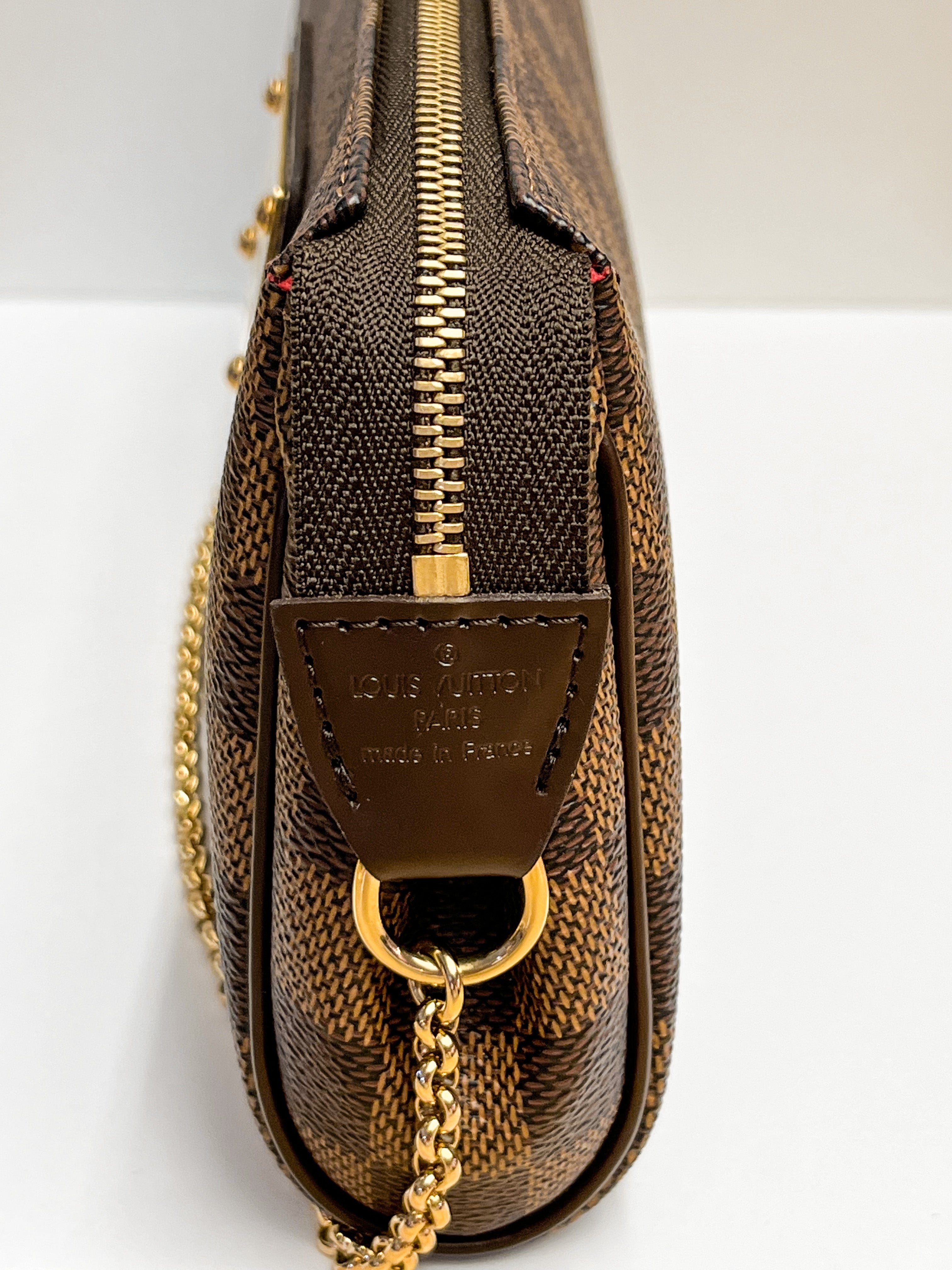 Louis Vuitton Damier Ebene Eva Clutch