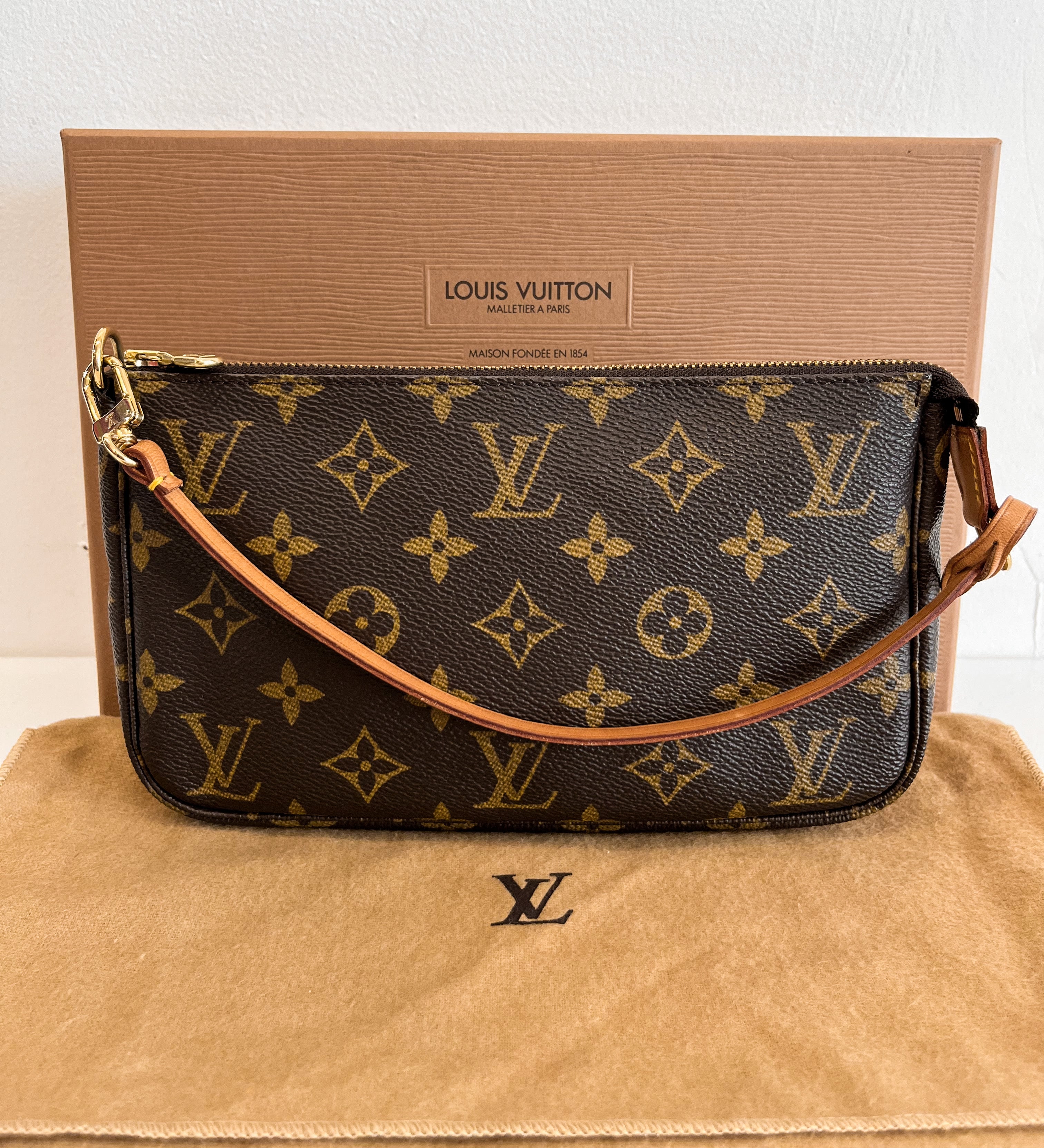 Louis Vuitton Monogram Canvas Pochette Accessoires