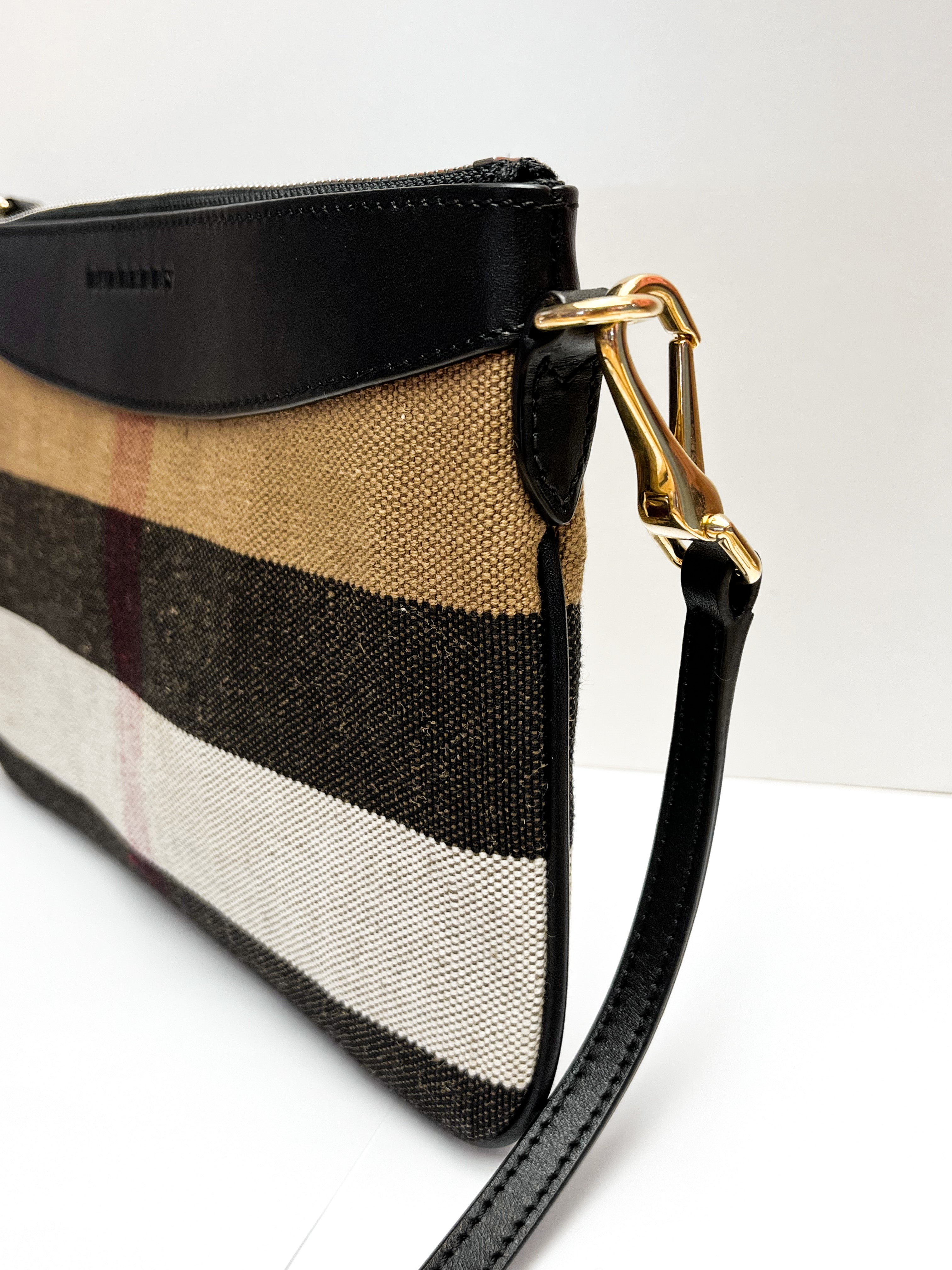 Burberry Canvas Check Peyton Crossbody