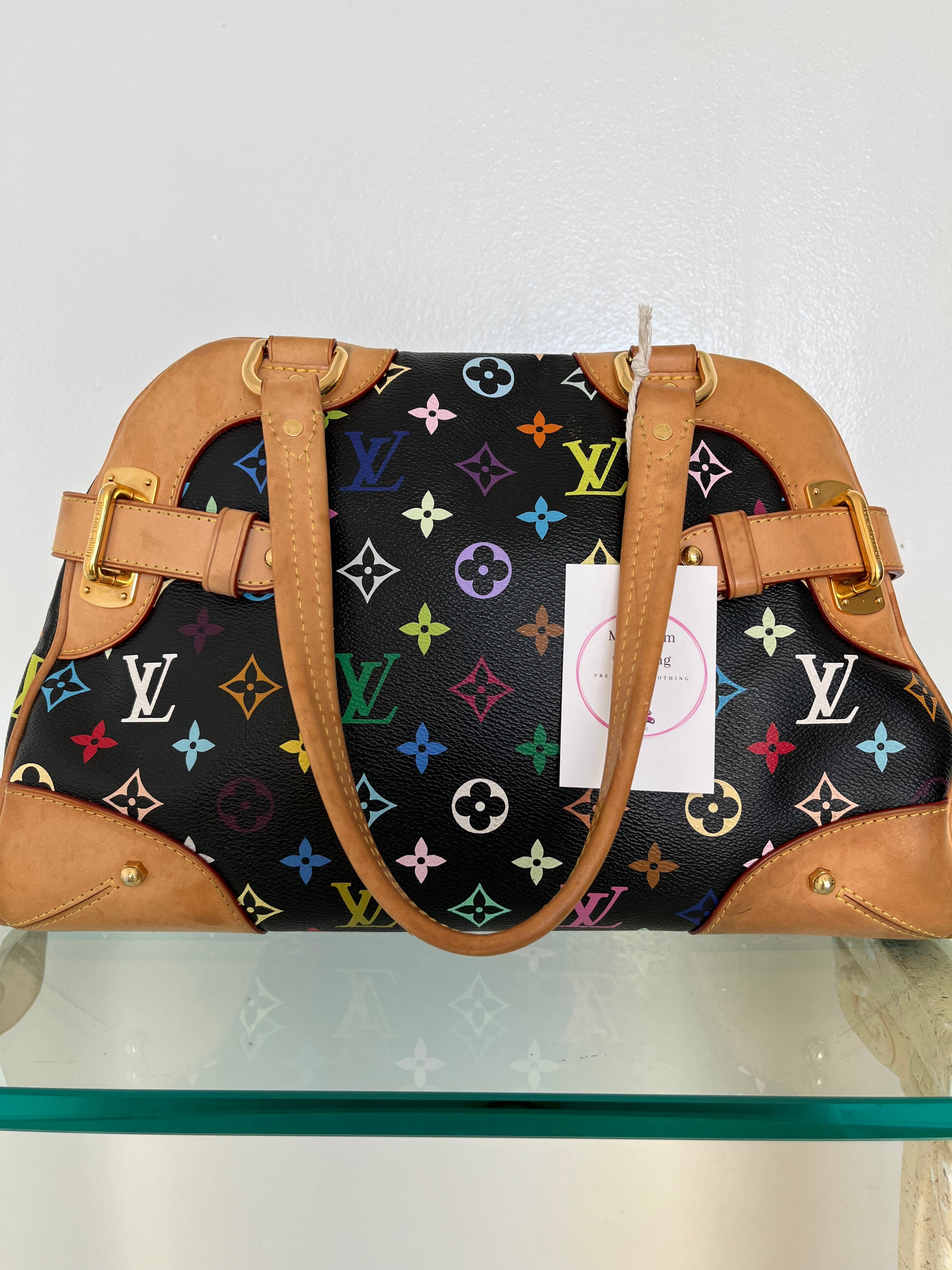 Louis Vuitton Monogram Multicolore Claudia Shoulder Bag