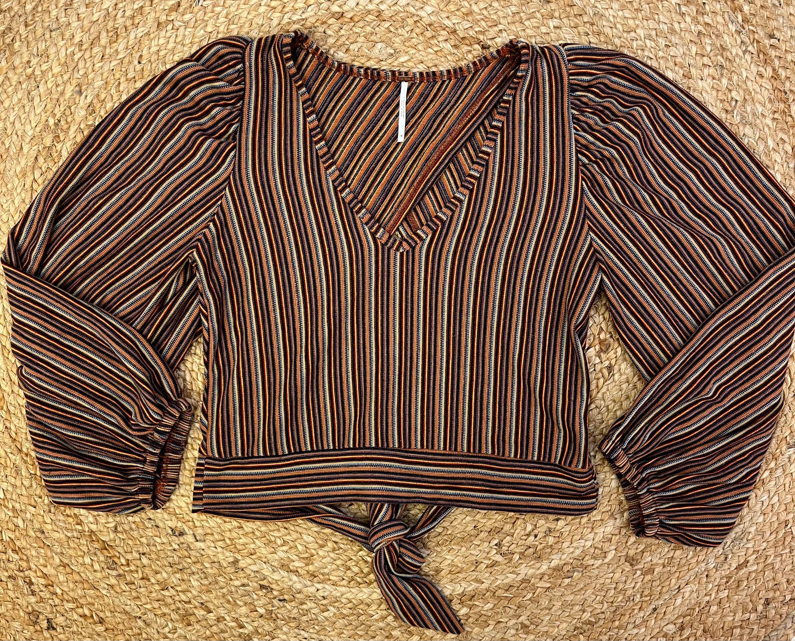 Free People Open-Back Blouse