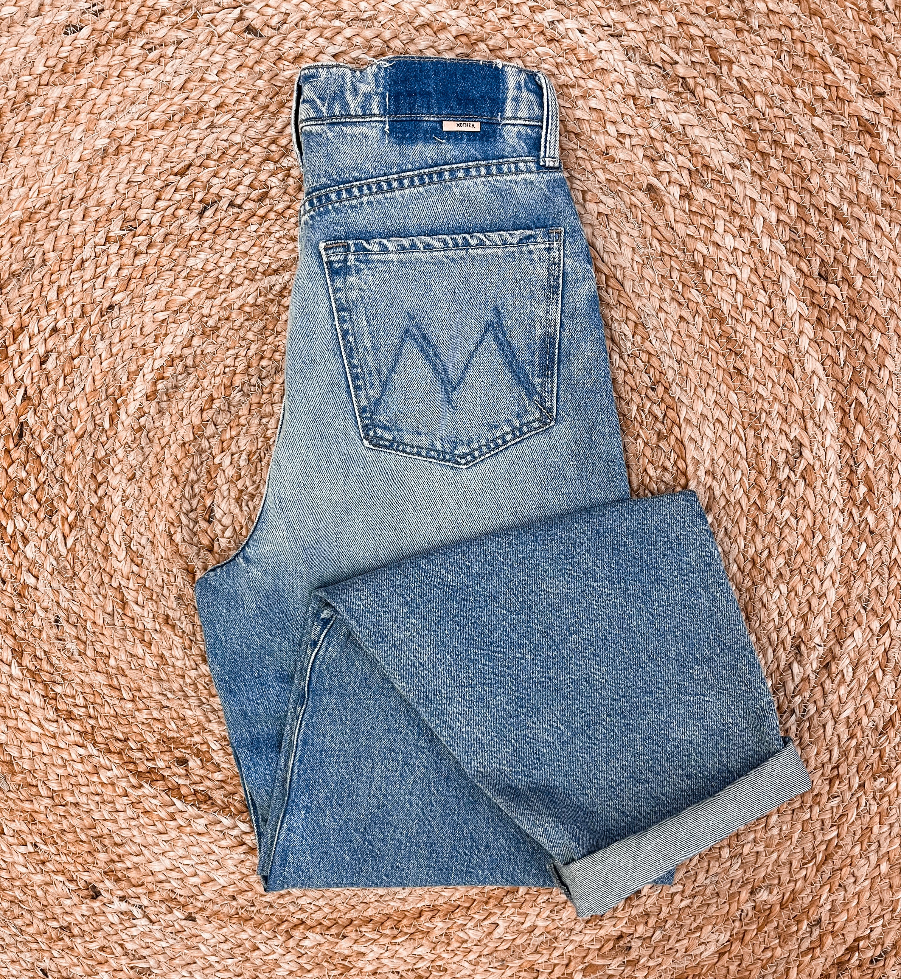 Mother Barrel Jeans