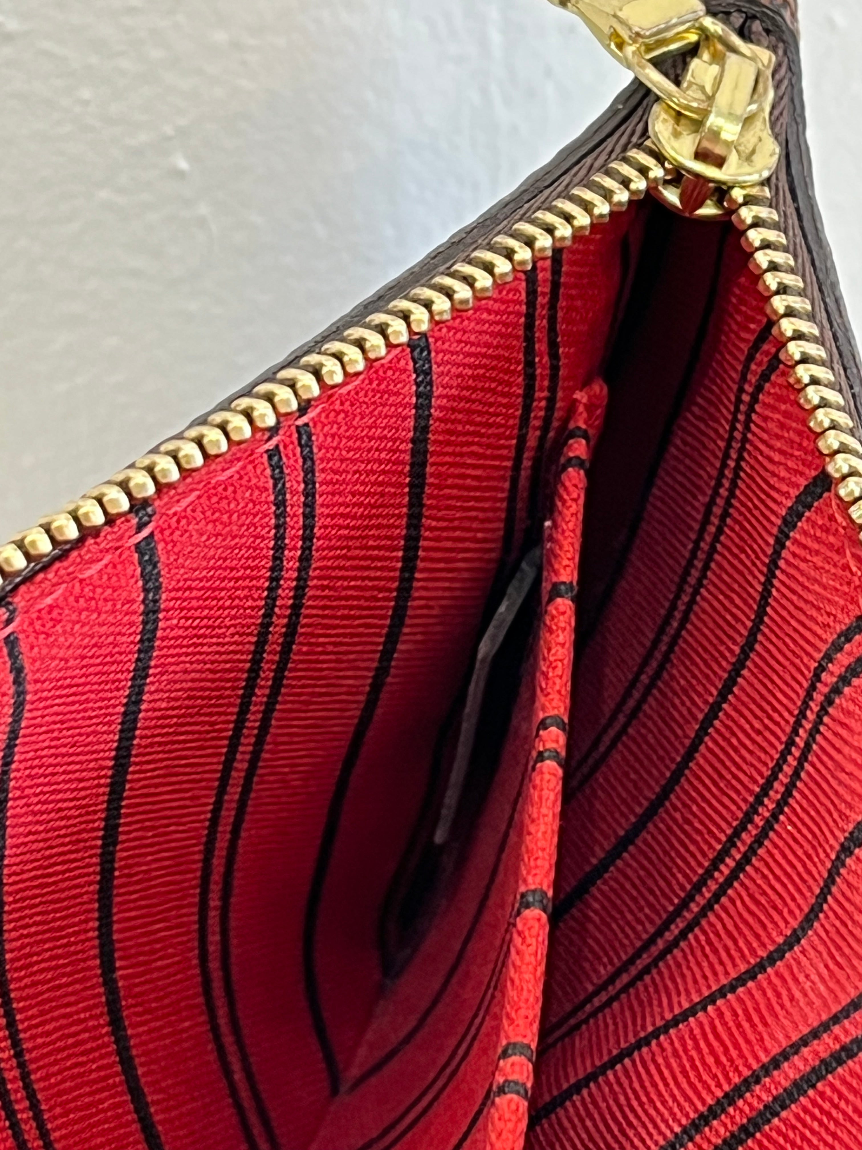 Louis Vuitton Damier Ebene Neverfull PM Pochette