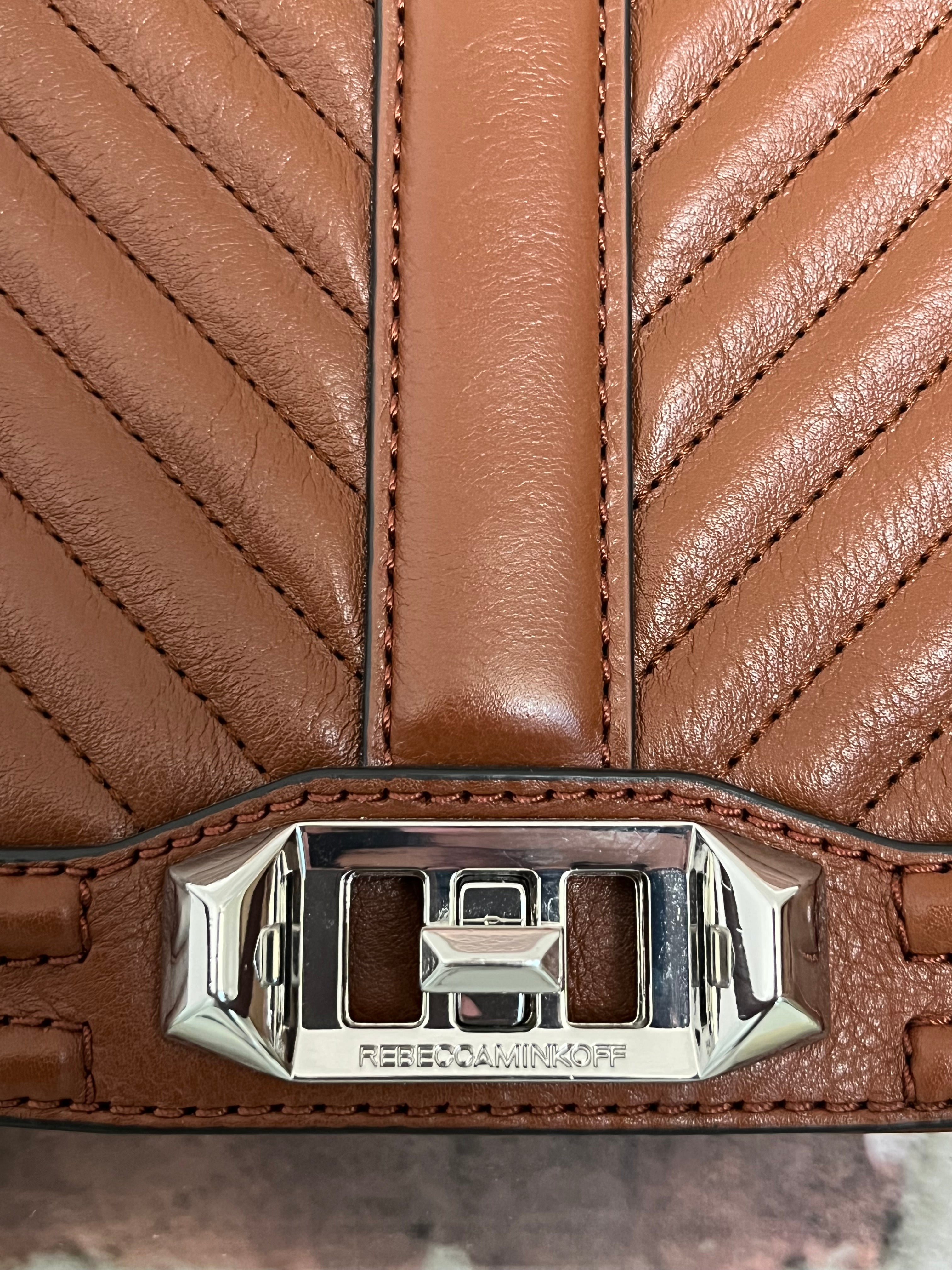 Rebecca Minkoff Chevron Quilted Jumbo Love Shoulder/Crossbody Bag