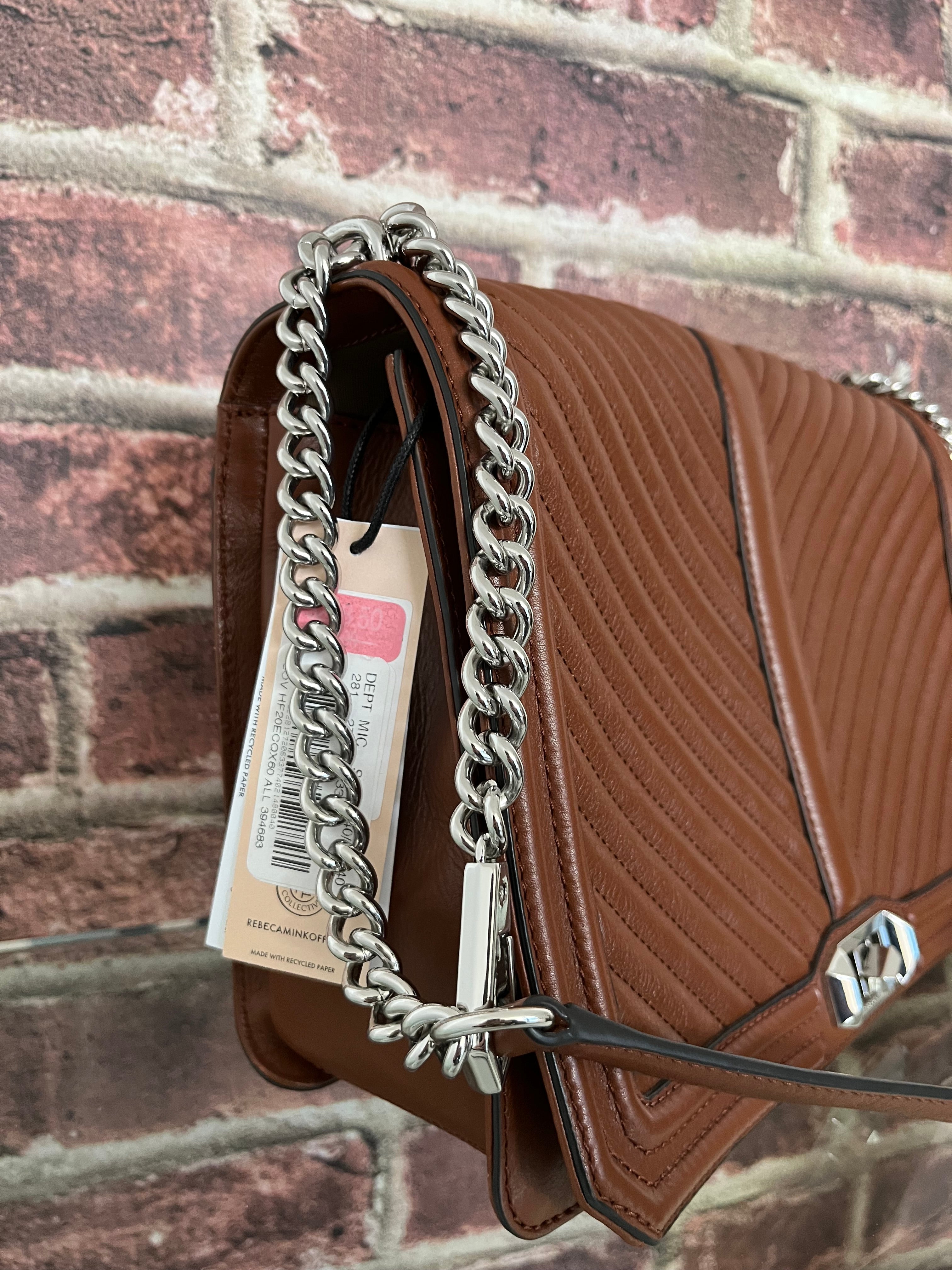 Rebecca Minkoff Chevron Quilted Jumbo Love Shoulder/Crossbody Bag