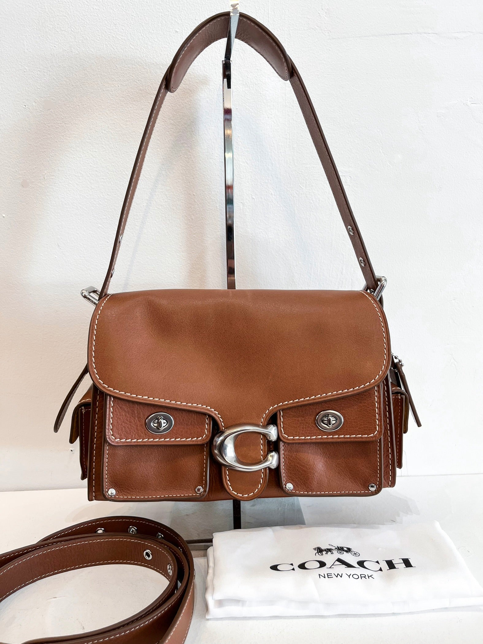 Coach Cargo Turnlock Soft Tabby Shoulder Bag