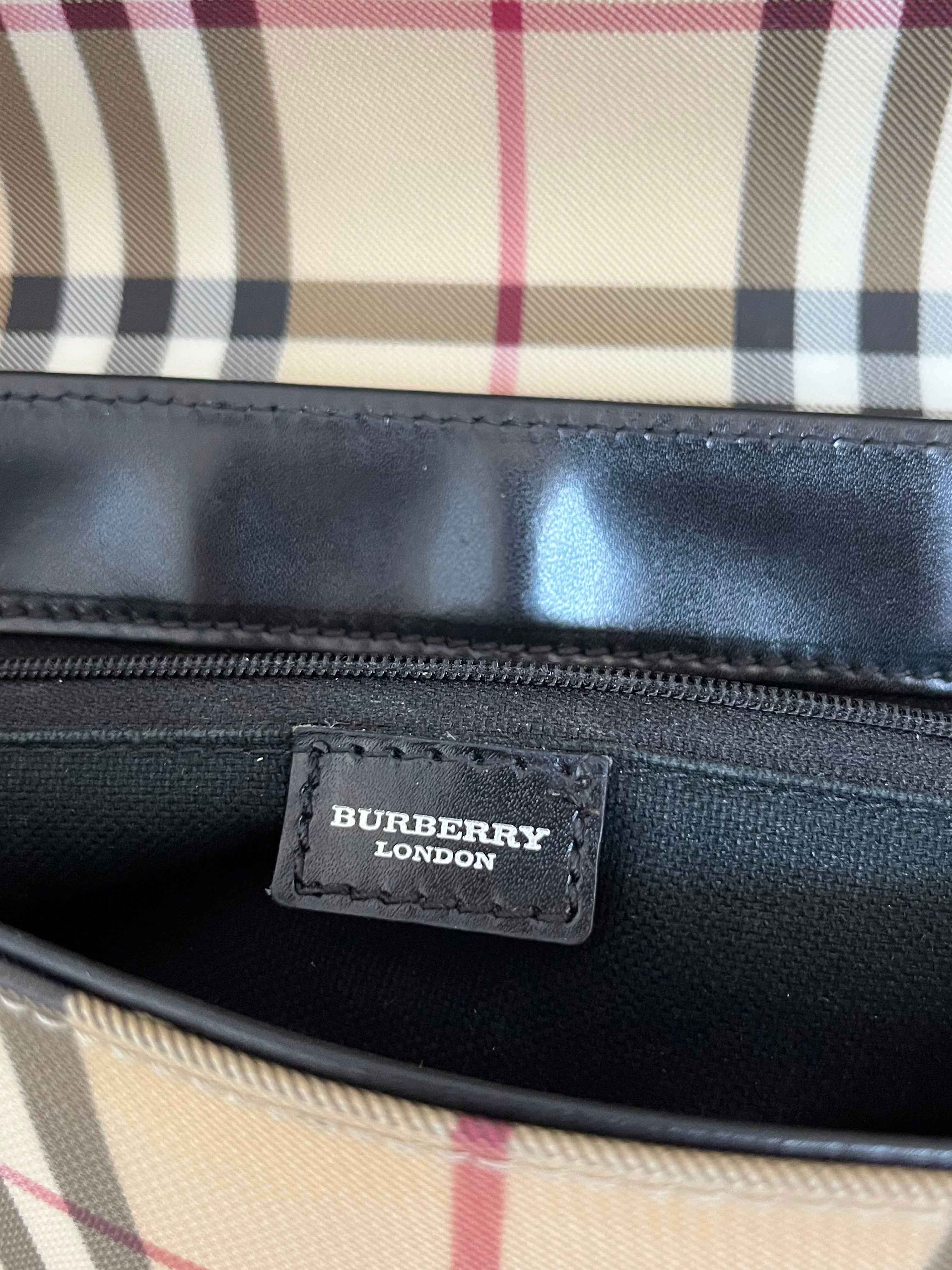 Burberry Nova Check Shoulder Bag