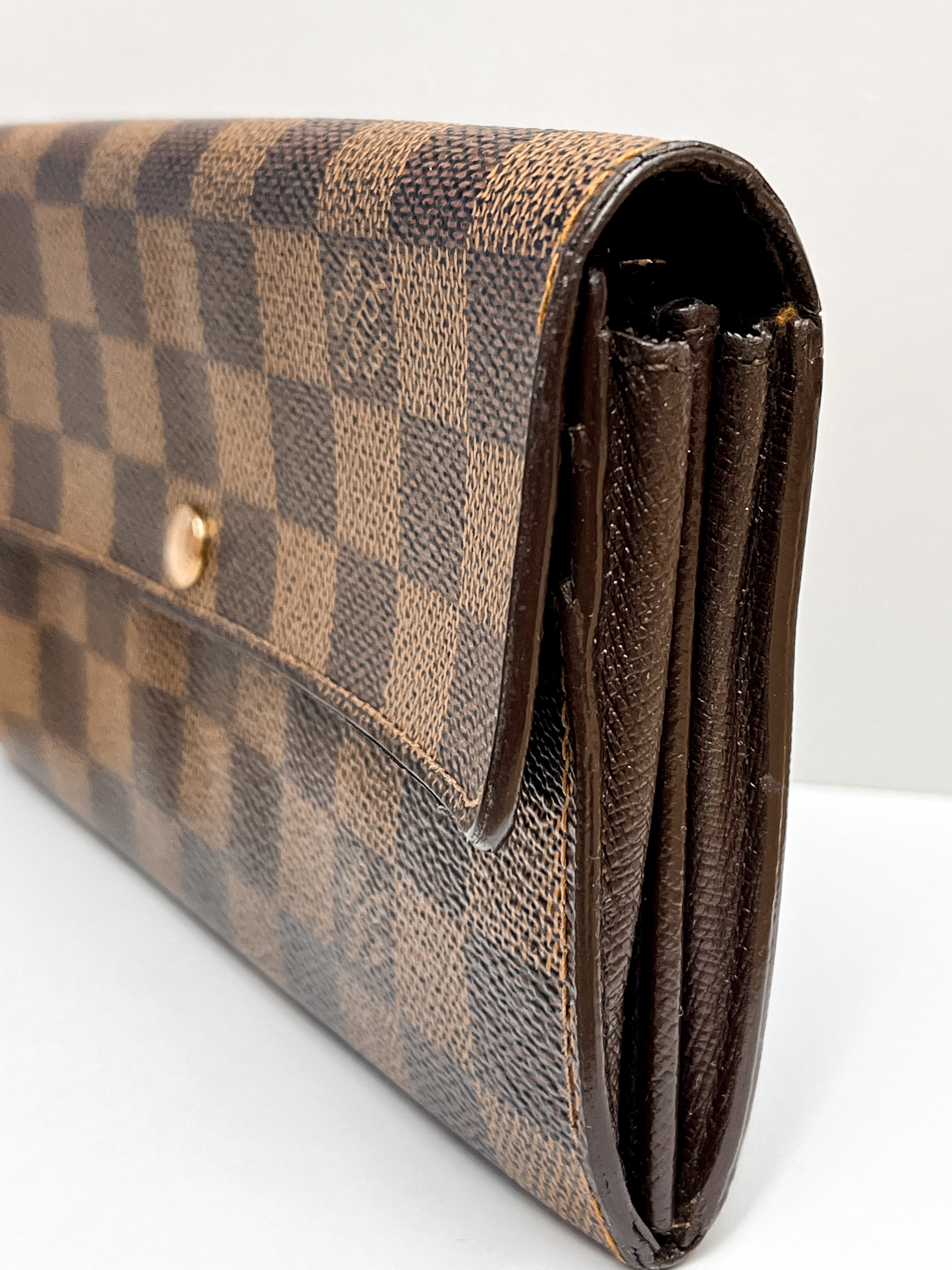 Louis Vuitton Damier Ebene Sarah Wallet