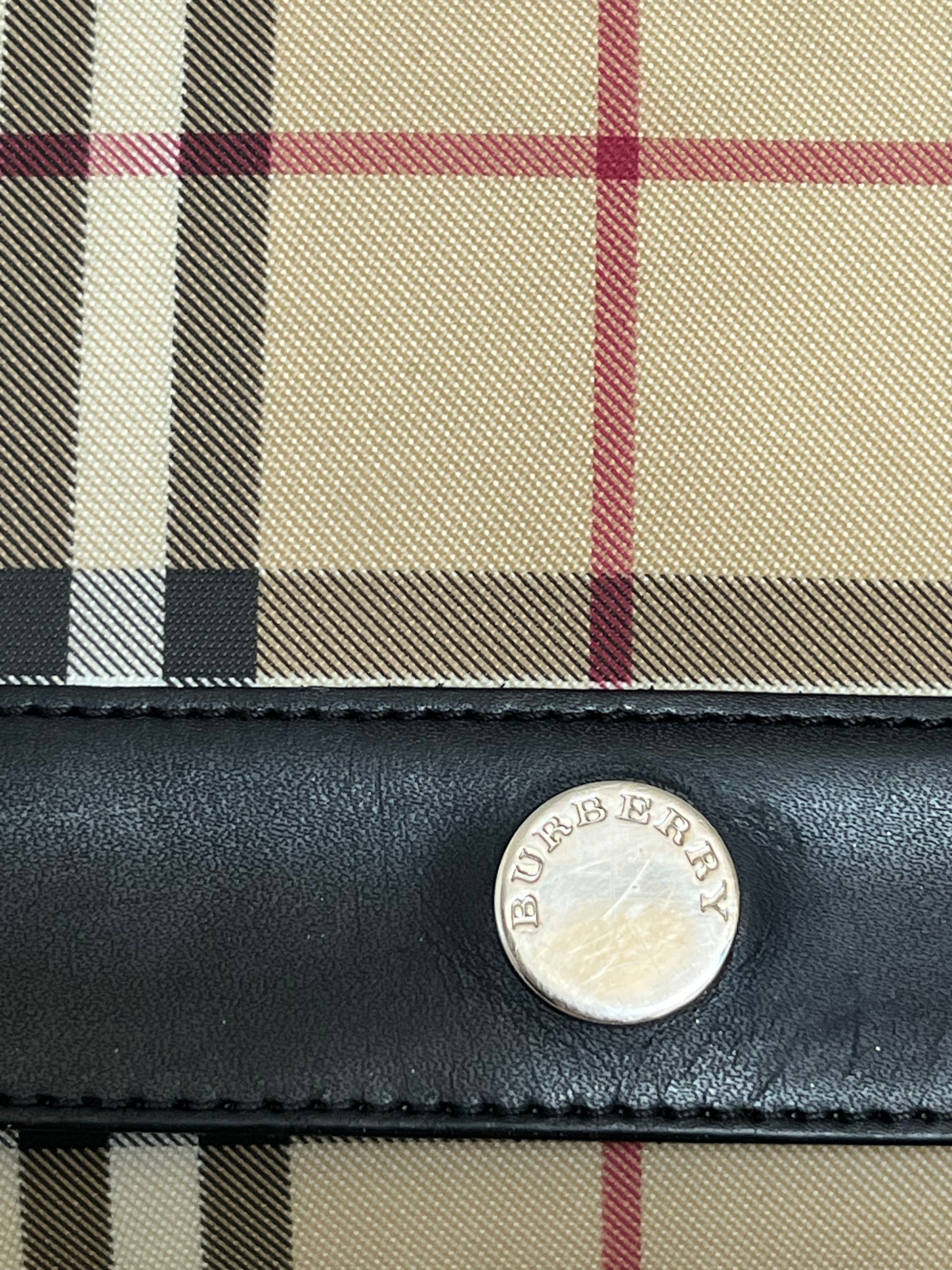Burberry Nova Check Shoulder Bag