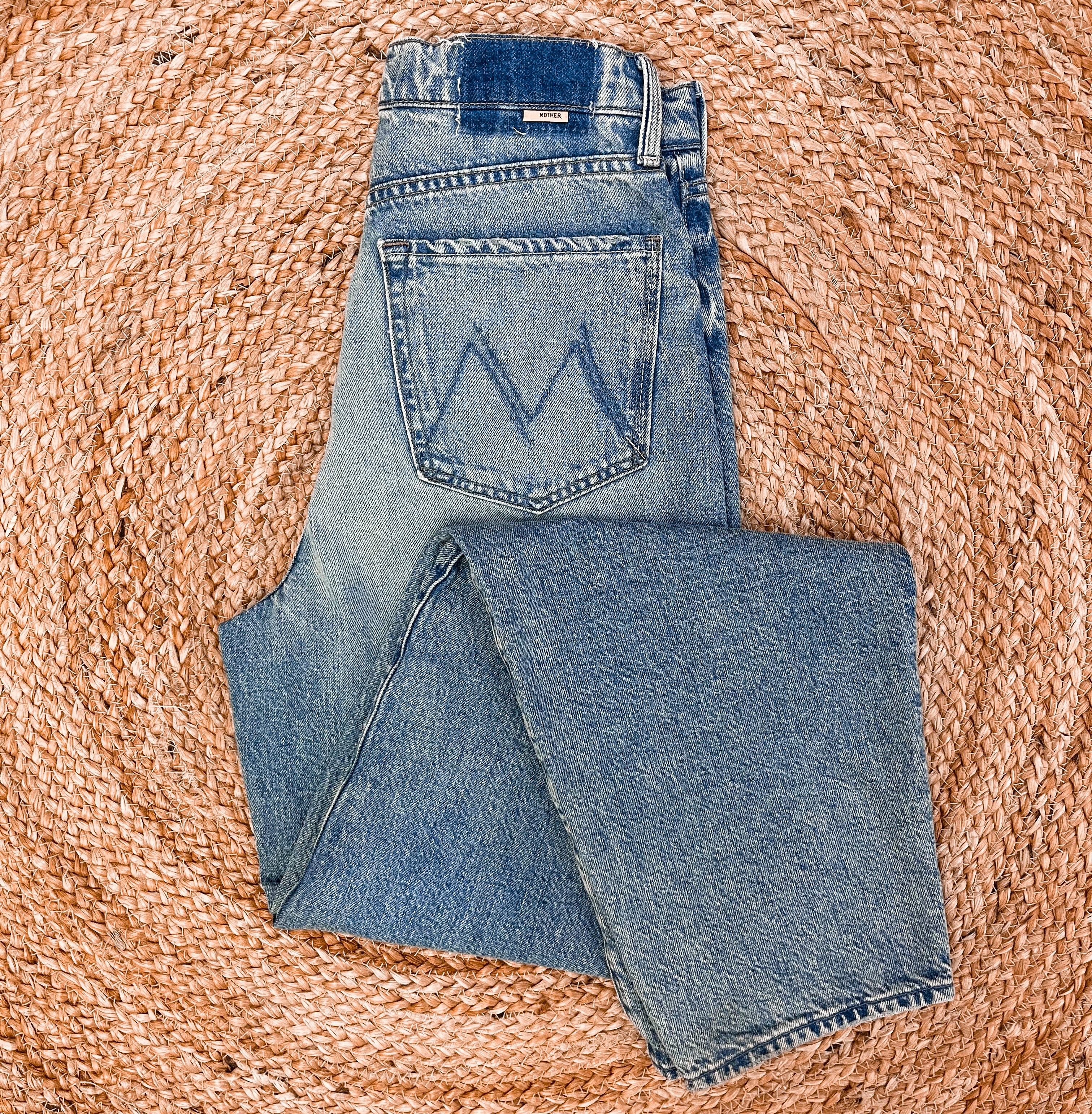 Mother Barrel Jeans