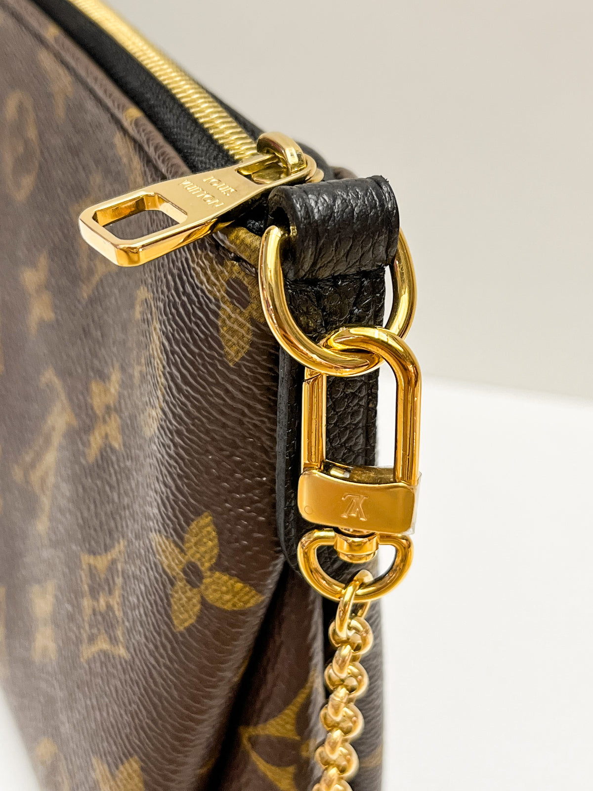 Louis Vuitton Monogram Pallas Clutch