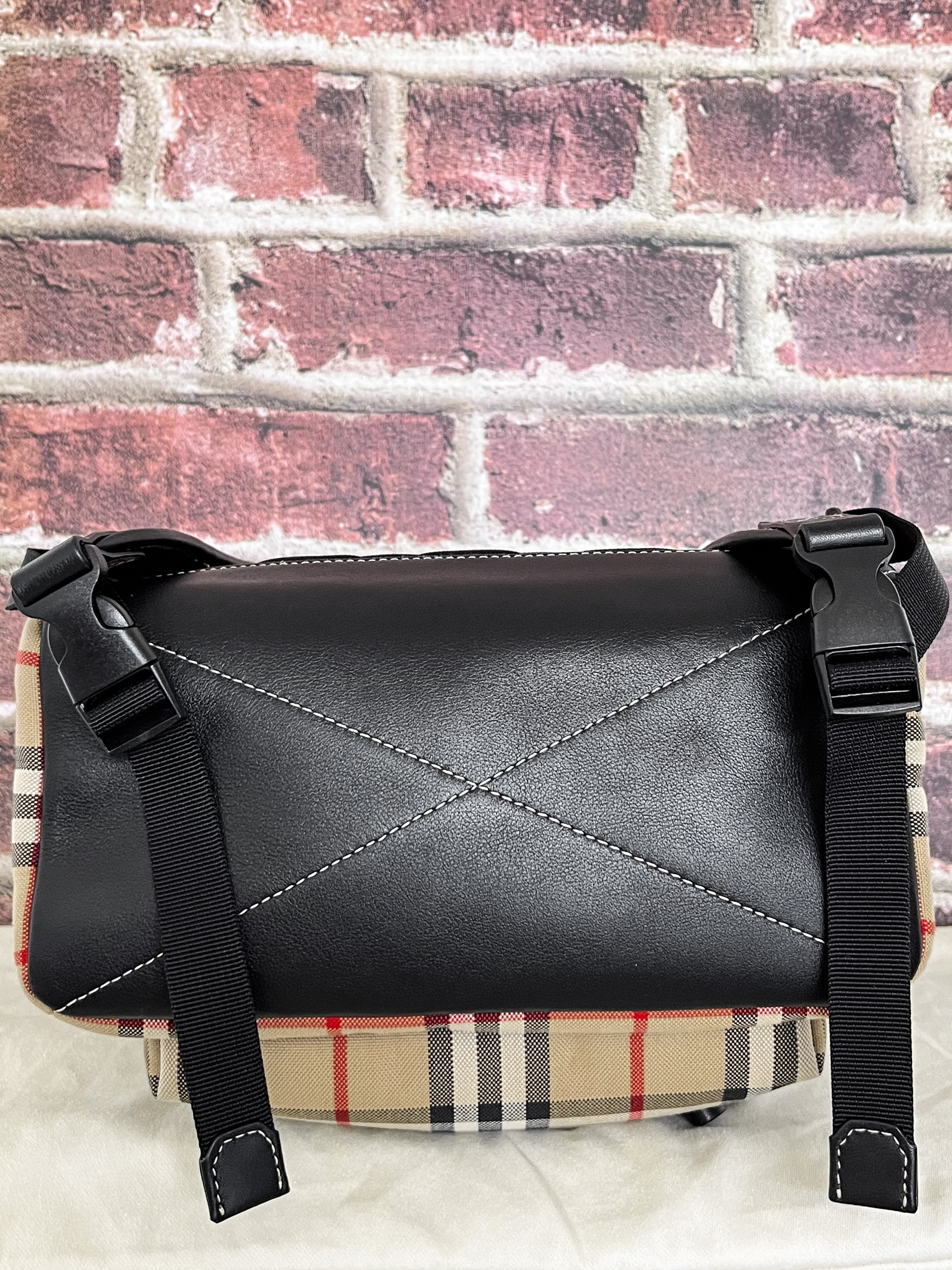 Burberry Check Dewey Backpack