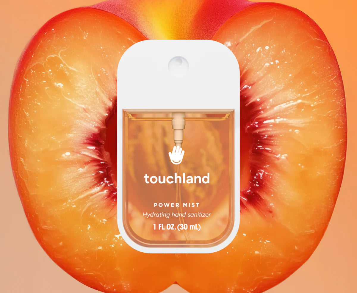 Touchland Velvet Peach Scented Hand Sanitizer