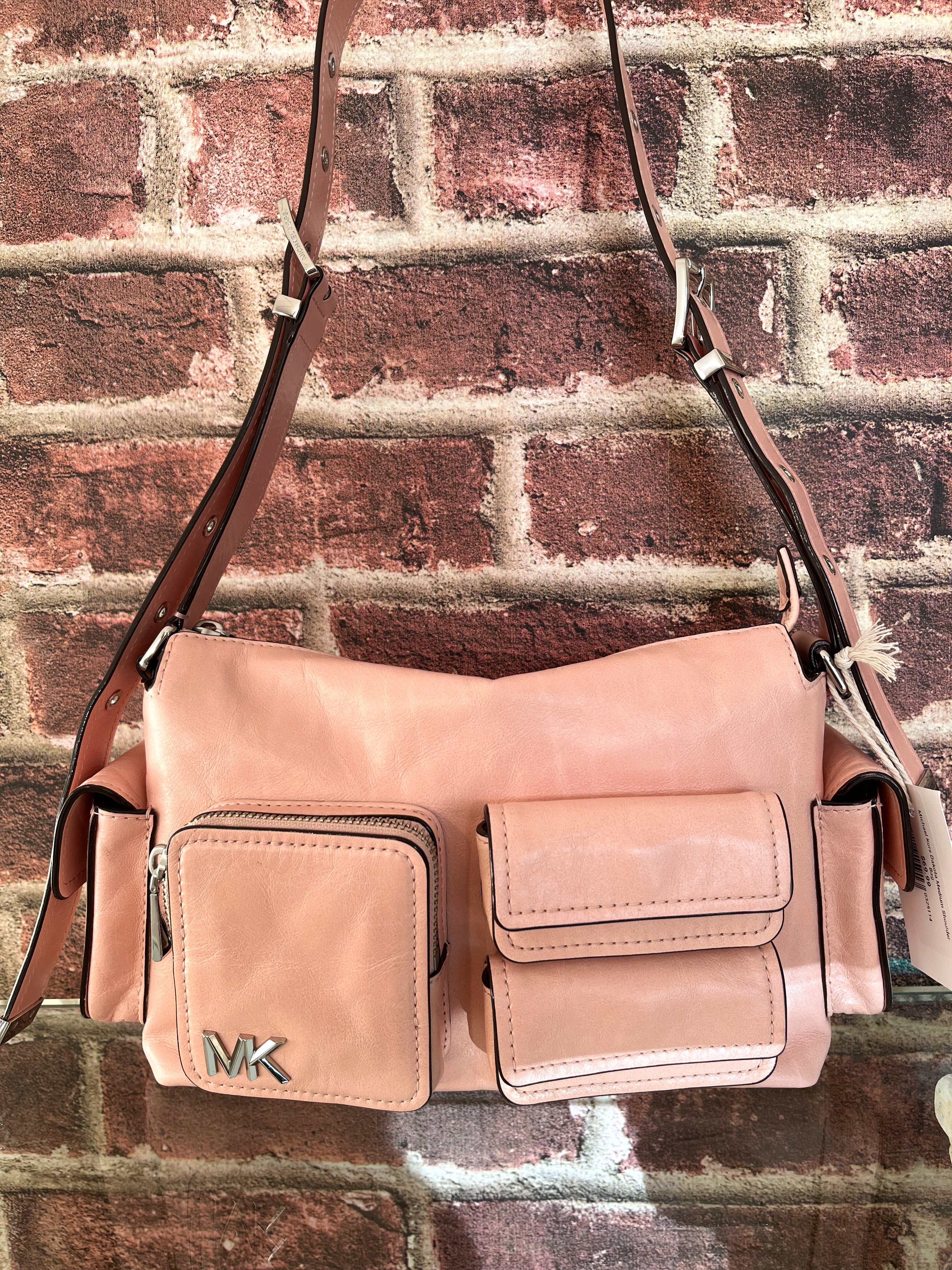 Michael Kors Dakota Medium Leather Shoulder Bag