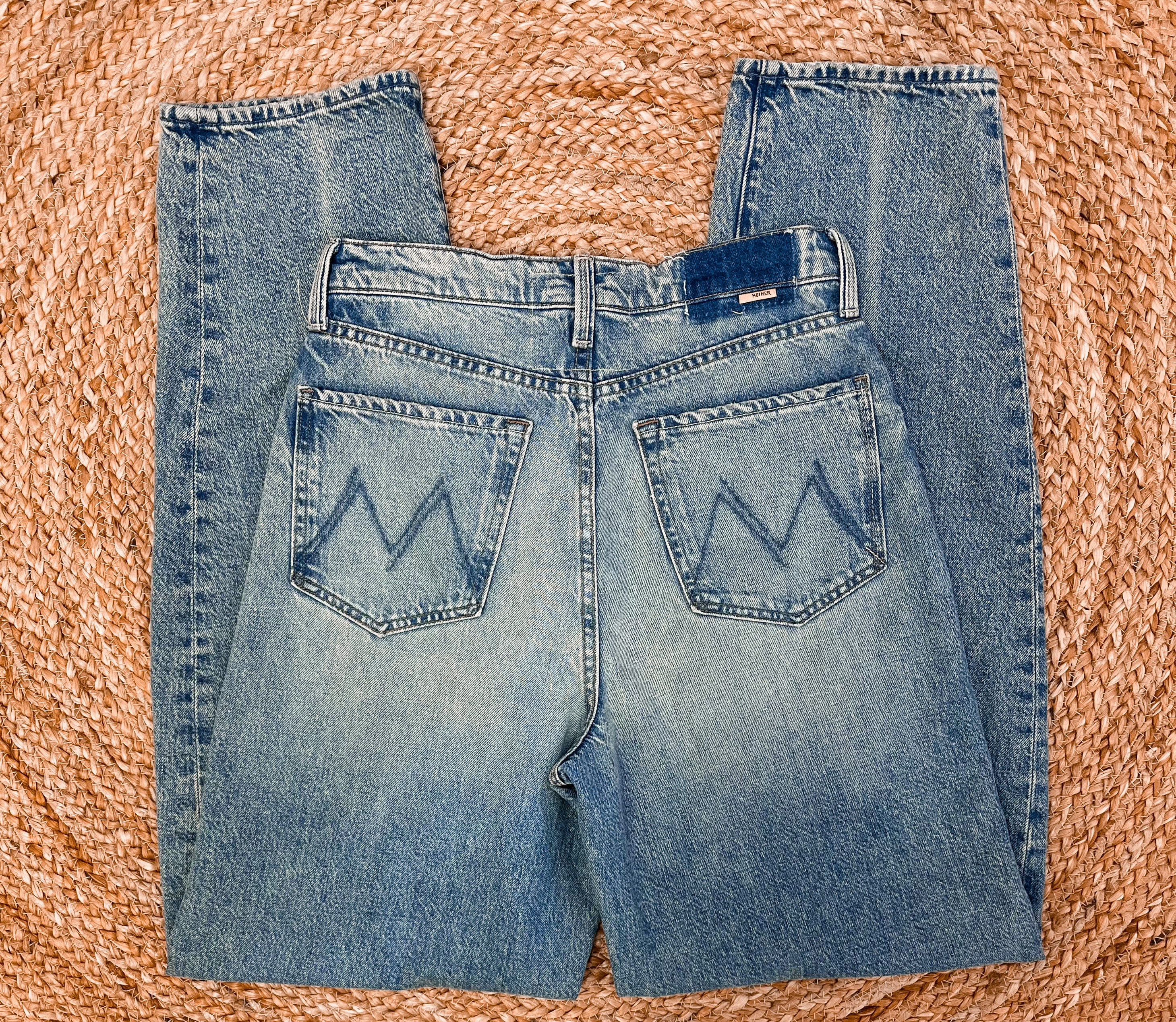 Mother Barrel Jeans