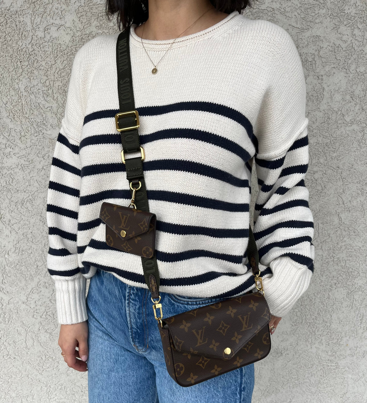 Louis Vuitton Monogram Félicie Strap & Go