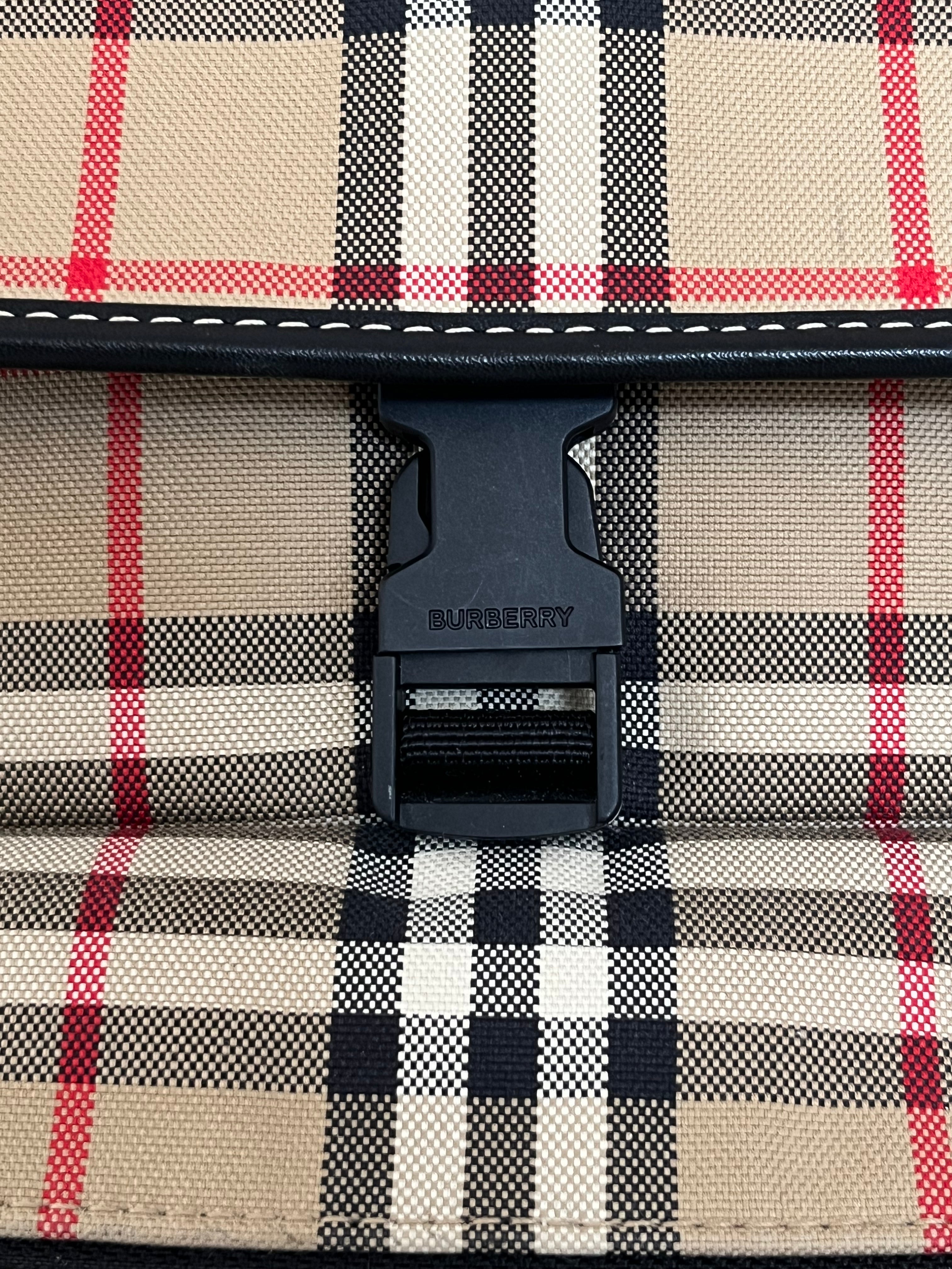 Burberry Check Dewey Backpack