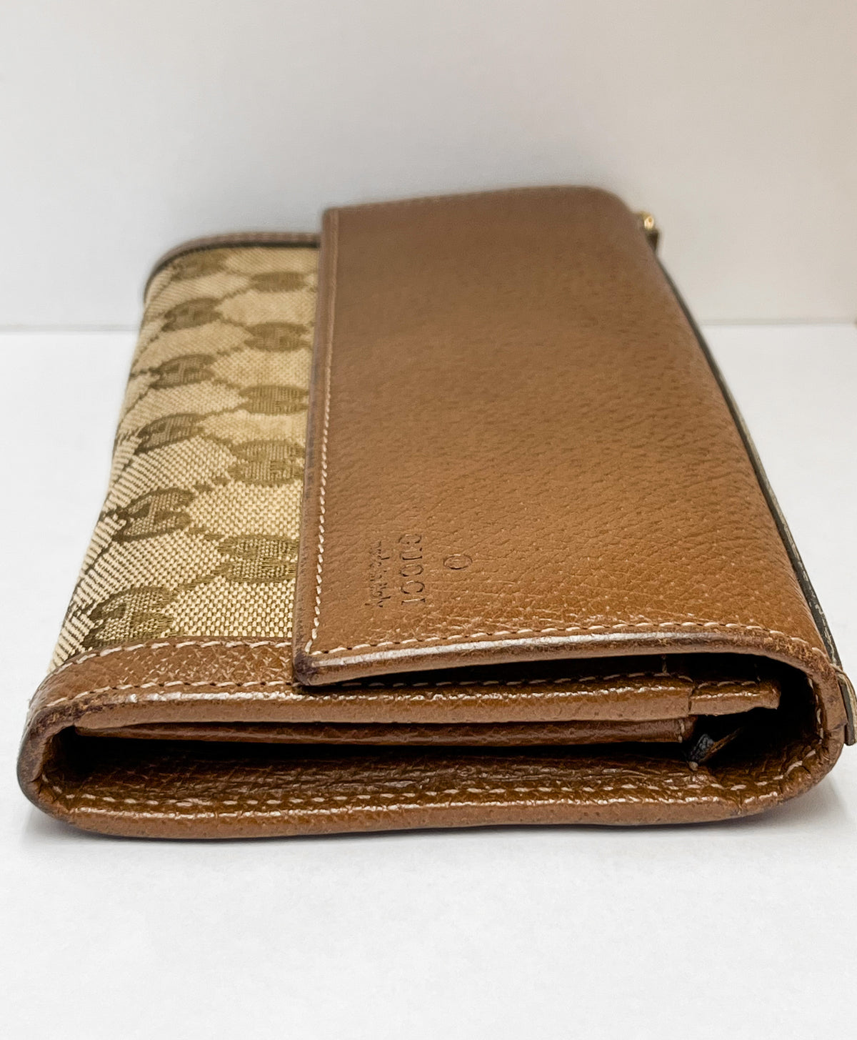 Gucci GG Canvas Bree Long Wallet