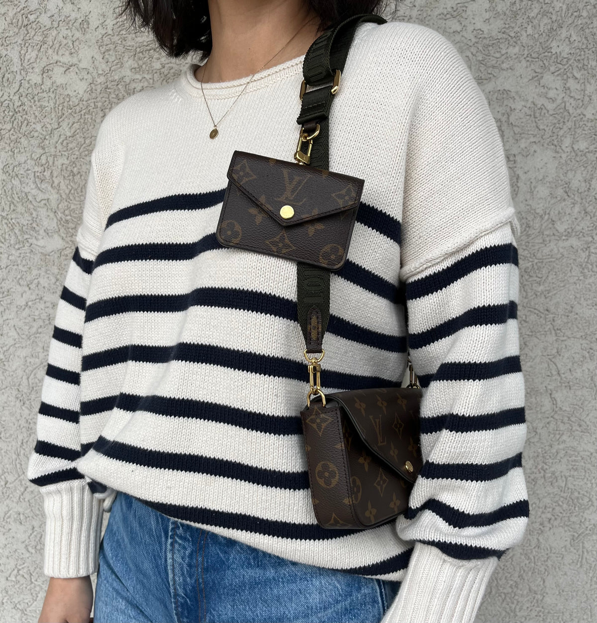 Louis Vuitton Monogram Félicie Strap & Go