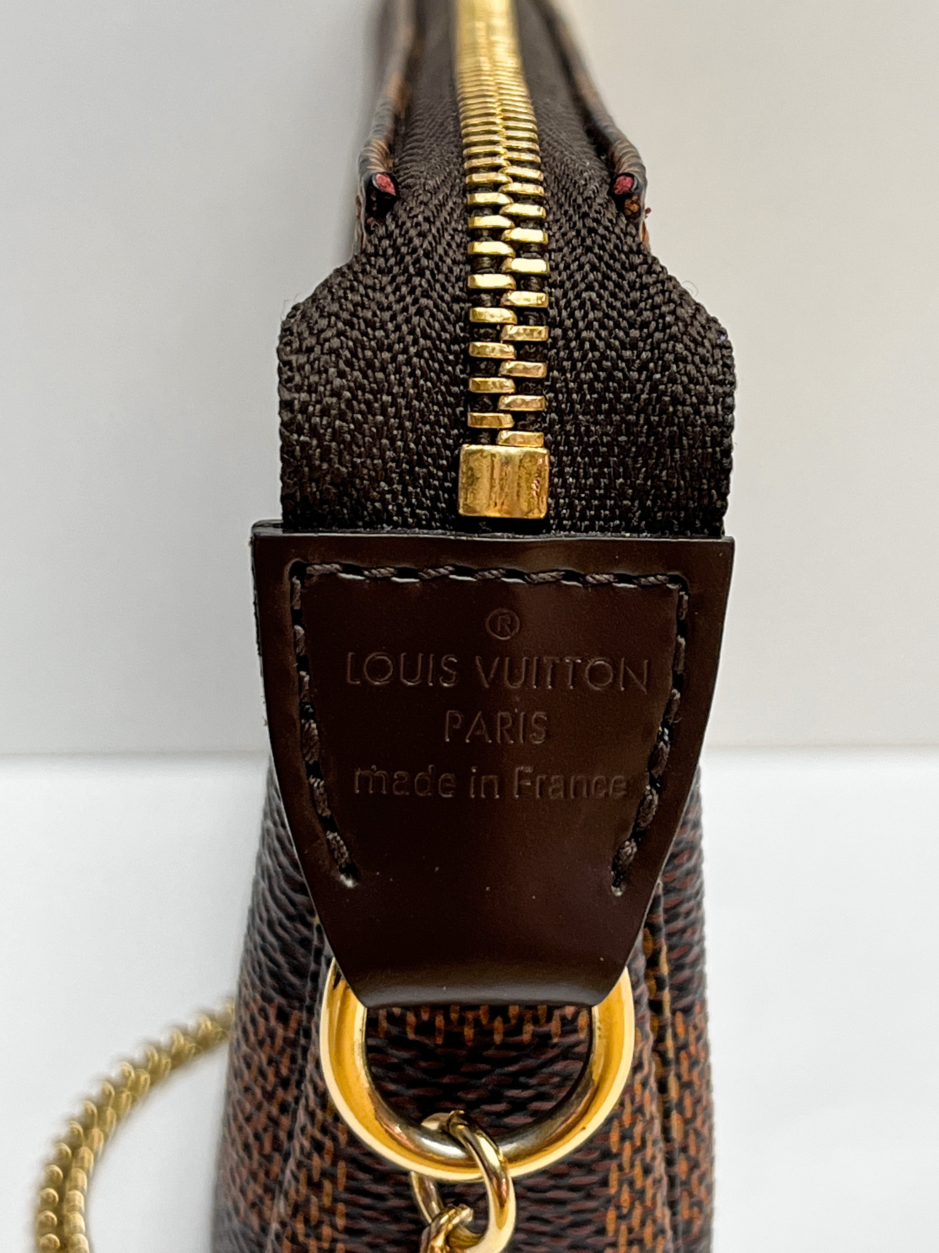 Louis Vuitton Damier Ebène Mini Pochette Accessoires