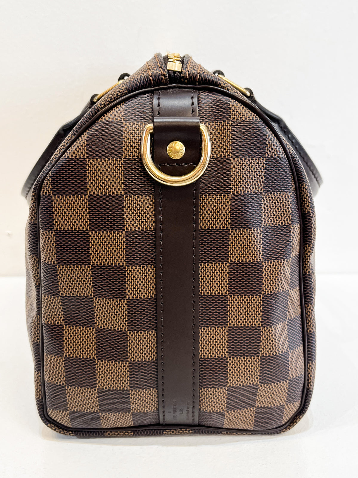 Louis Vuitton Damier Ebene Speedy Bandouliere 25