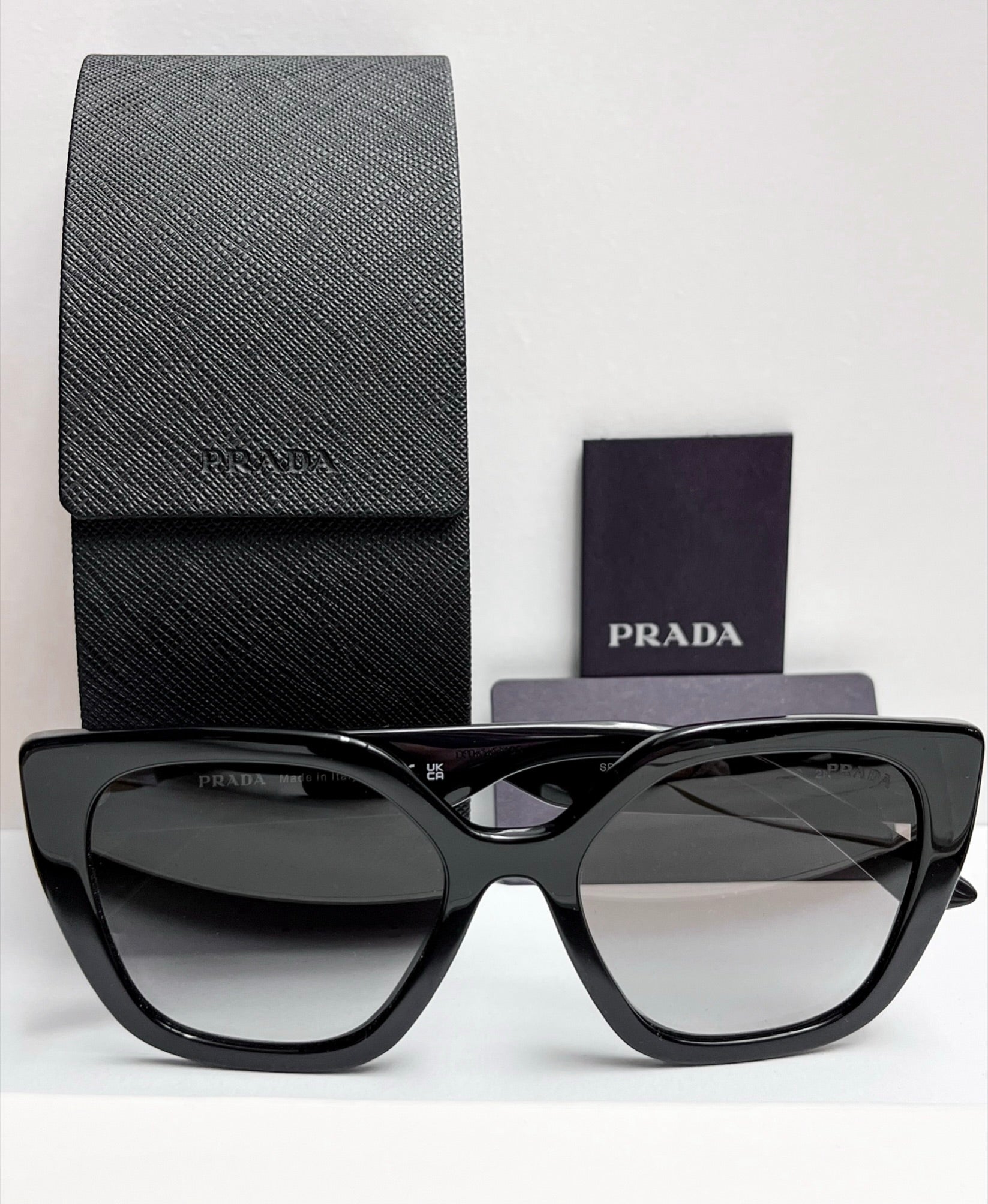 Prada Monochrome Rectangular Sunglasses