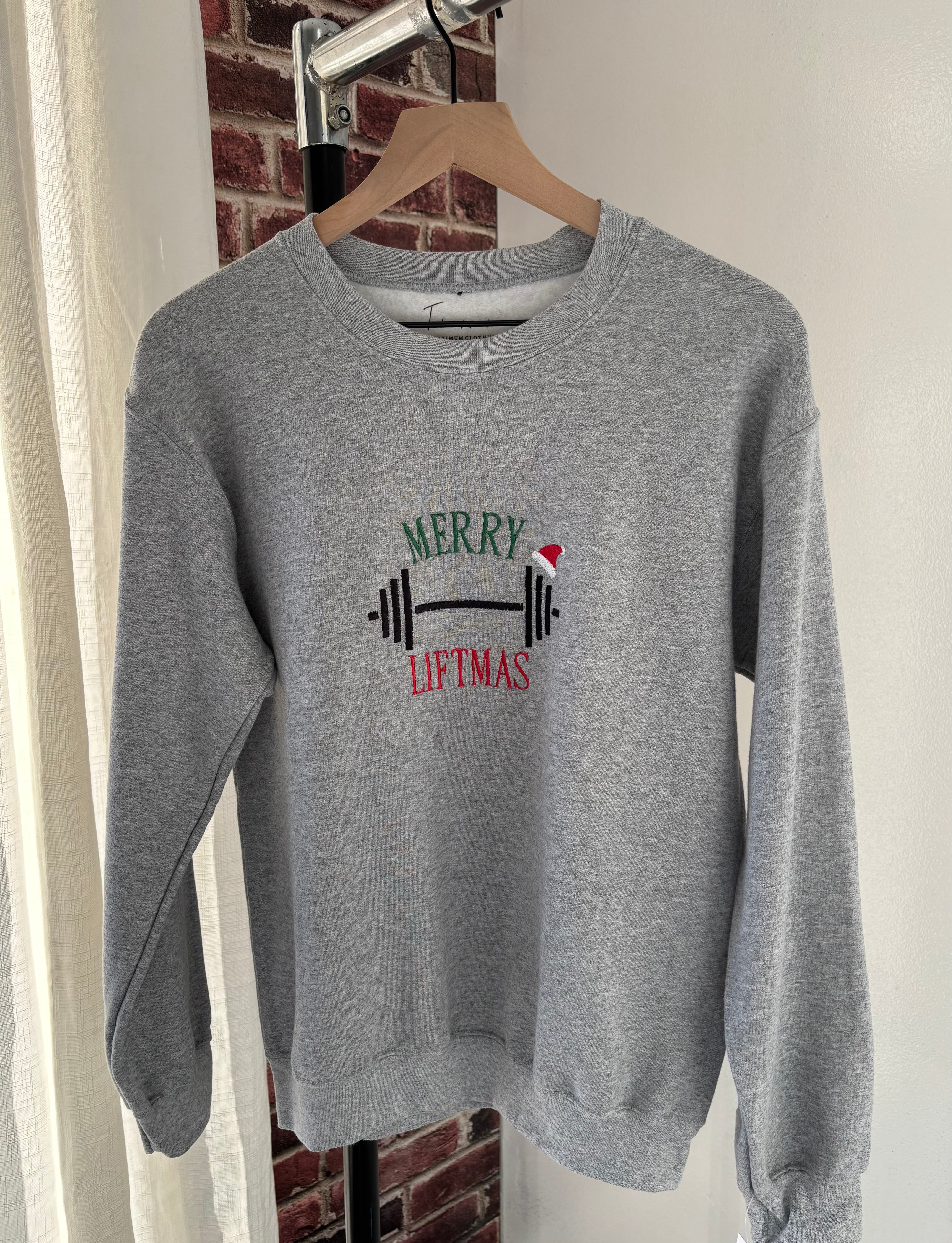 Tomorrow Merry Liftmas Sweatshirt