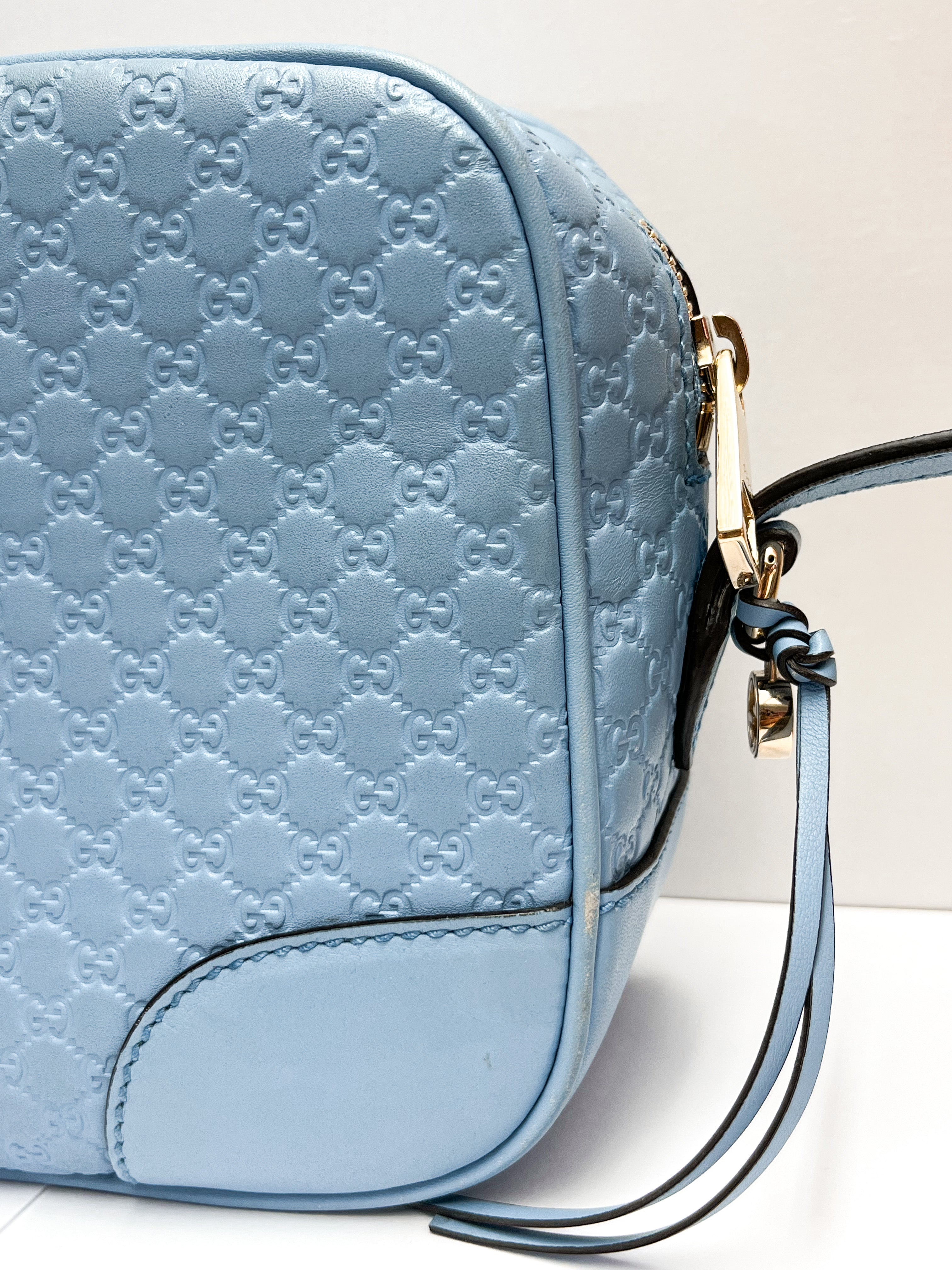 Gucci Microguccissima Bree Crossbody Bag