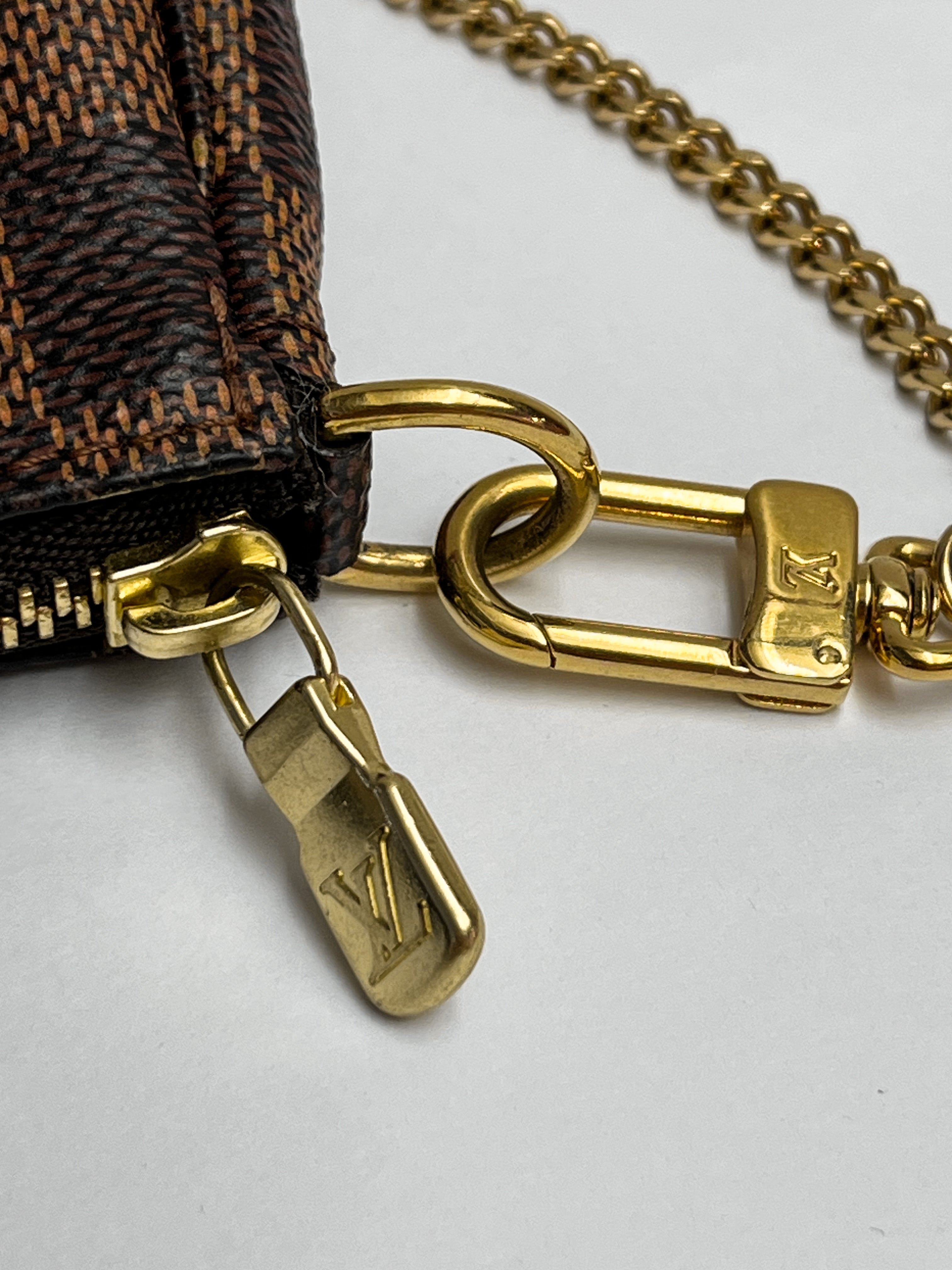 Louis Vuitton Damier Ebène Mini Pochette Accessoires