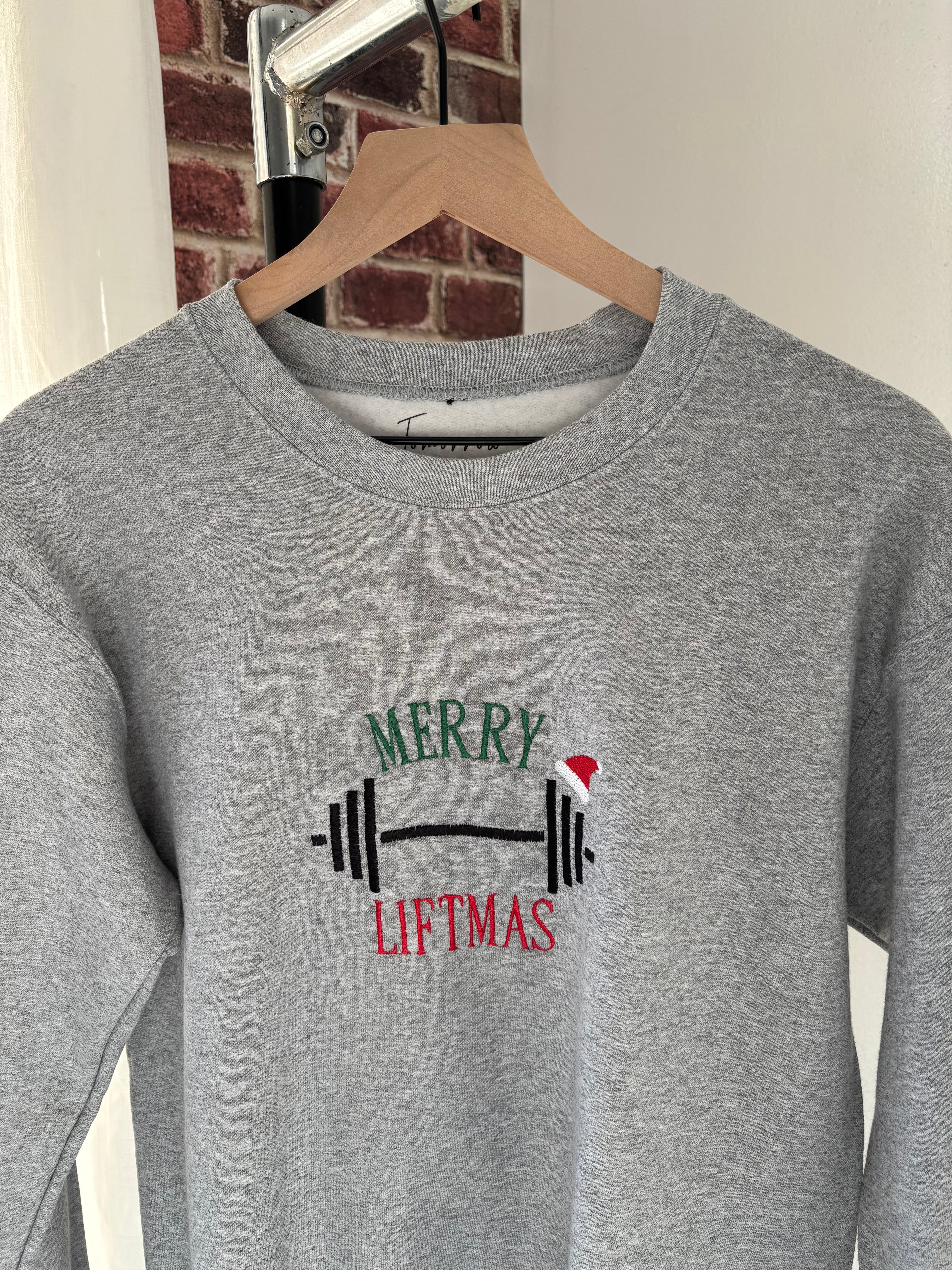 Tomorrow Merry Liftmas Sweatshirt