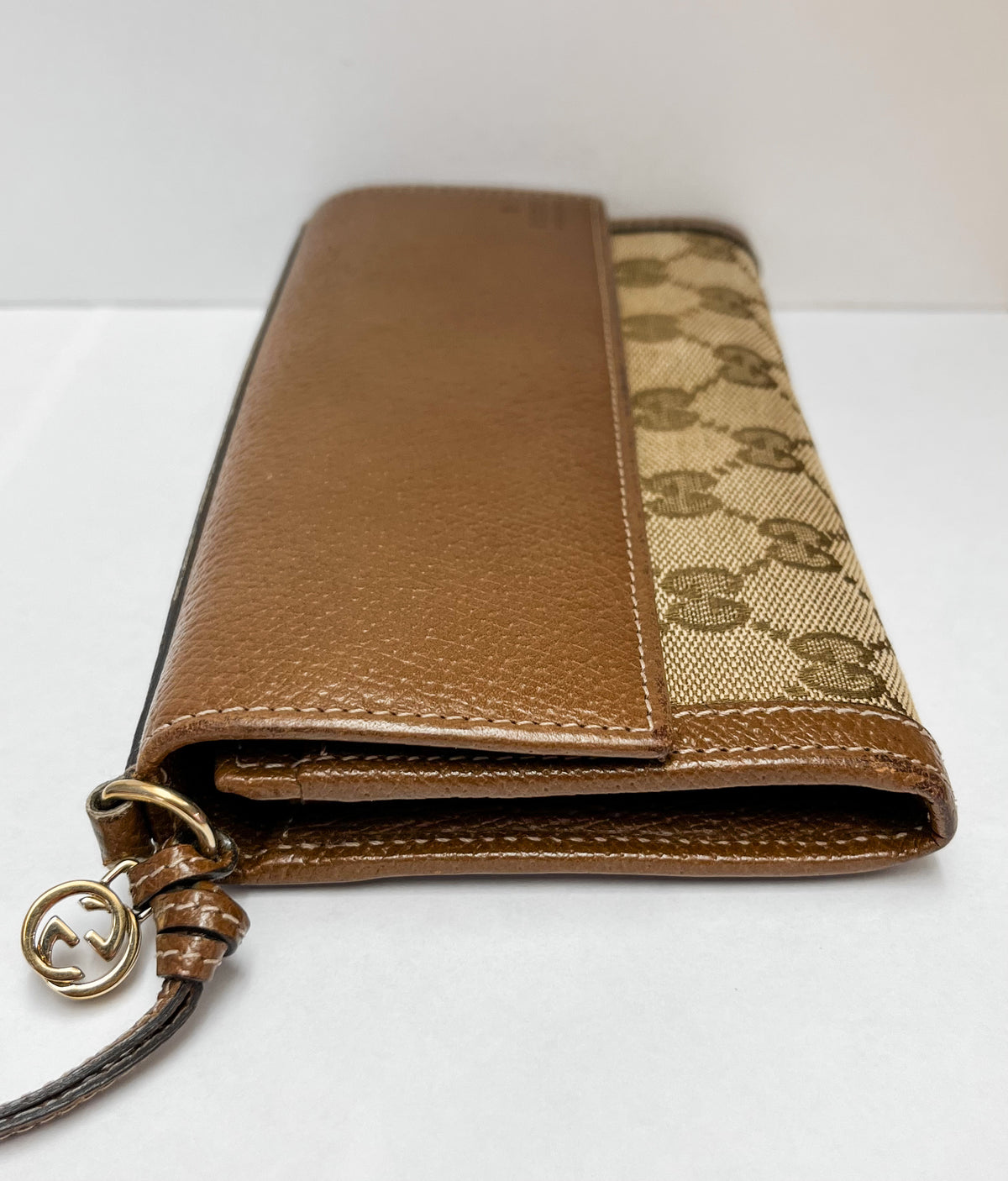 Gucci GG Canvas Bree Long Wallet