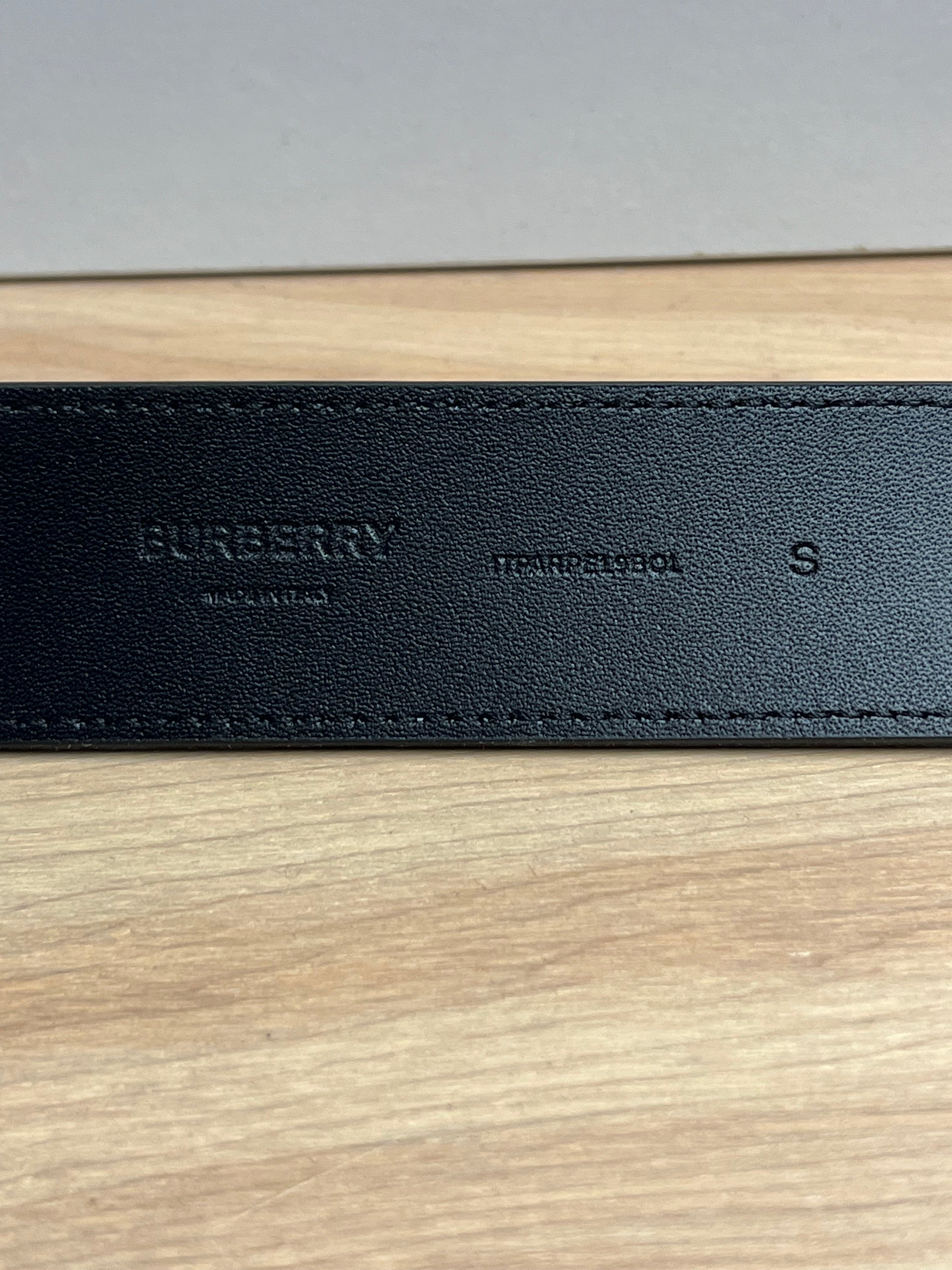 Burberry Check TB Belt