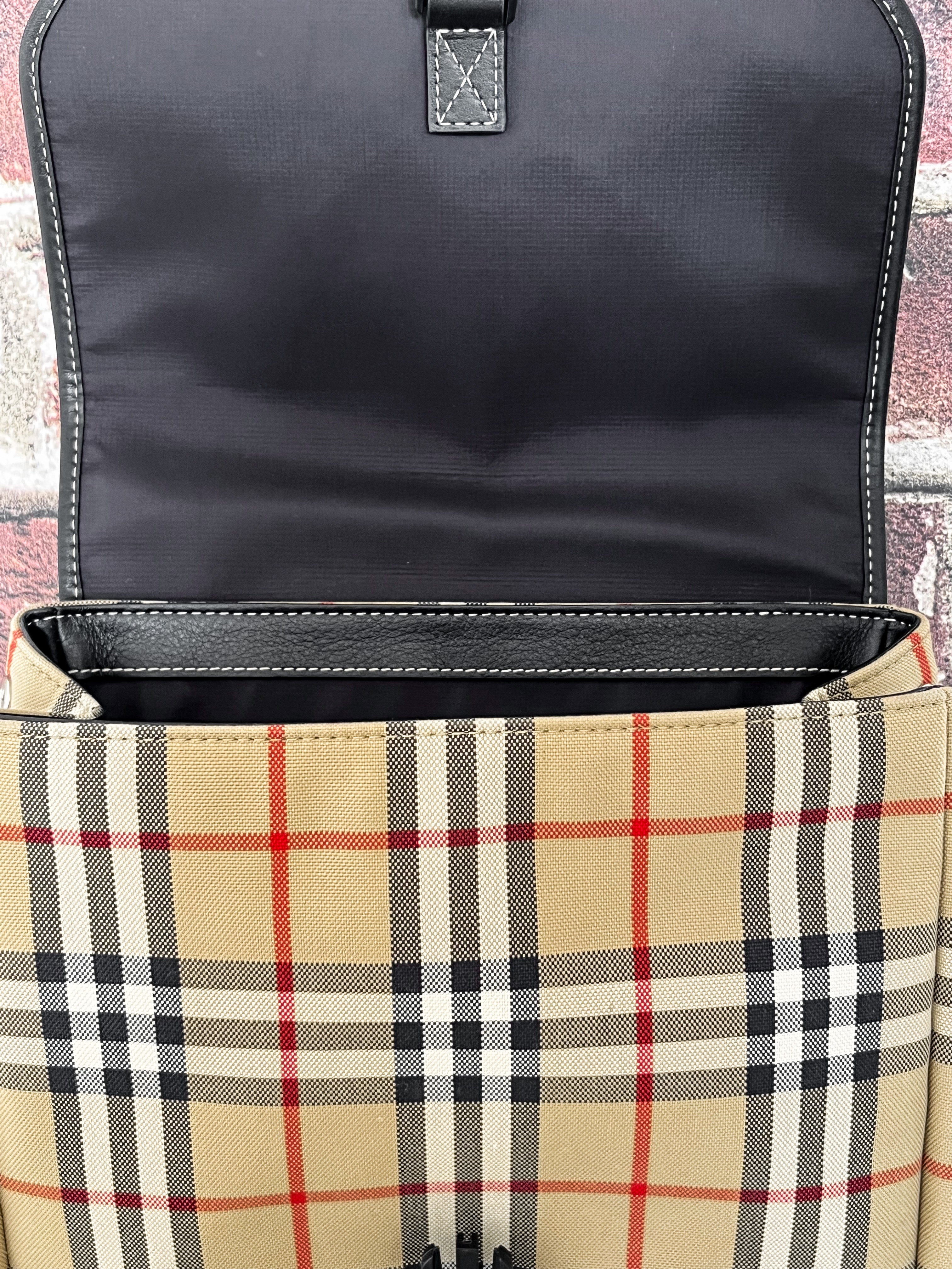 Burberry Check Dewey Backpack