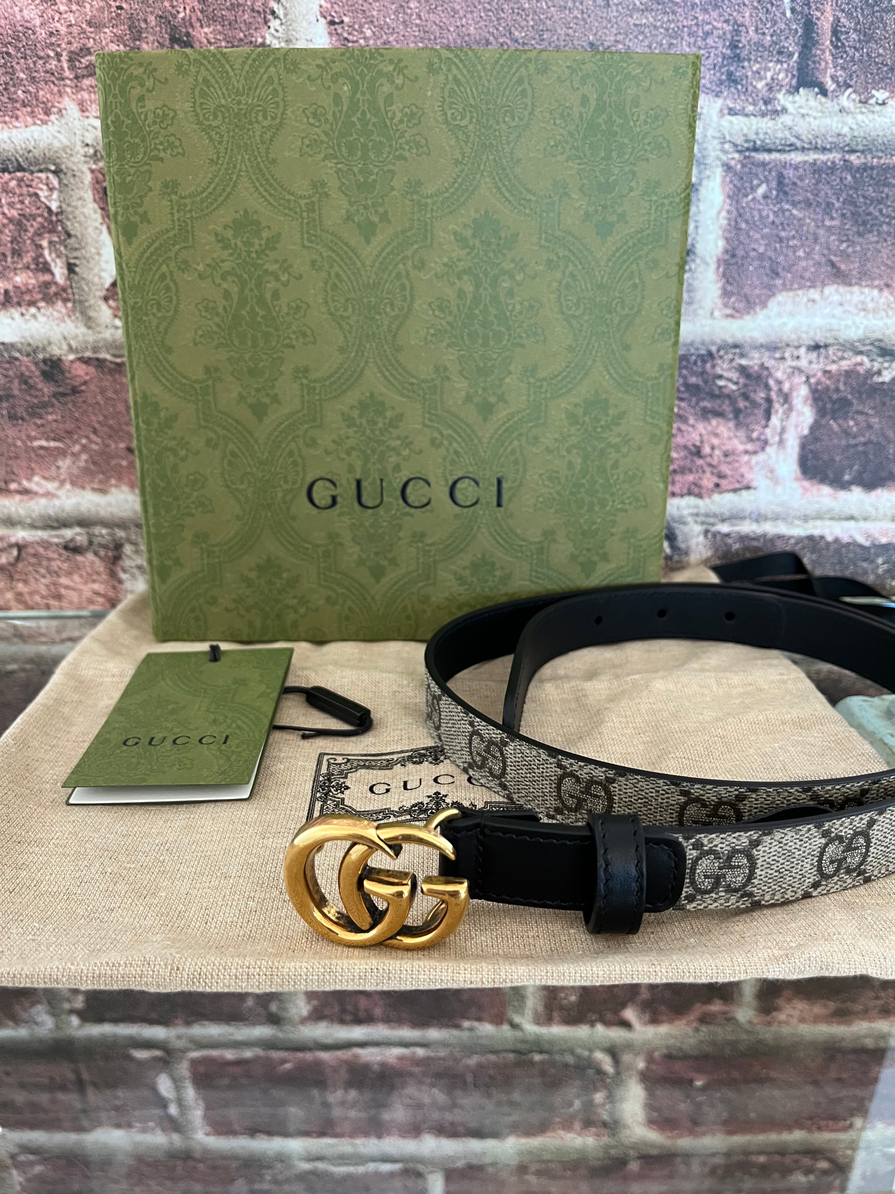Gucci GG Marmont Thin Belt