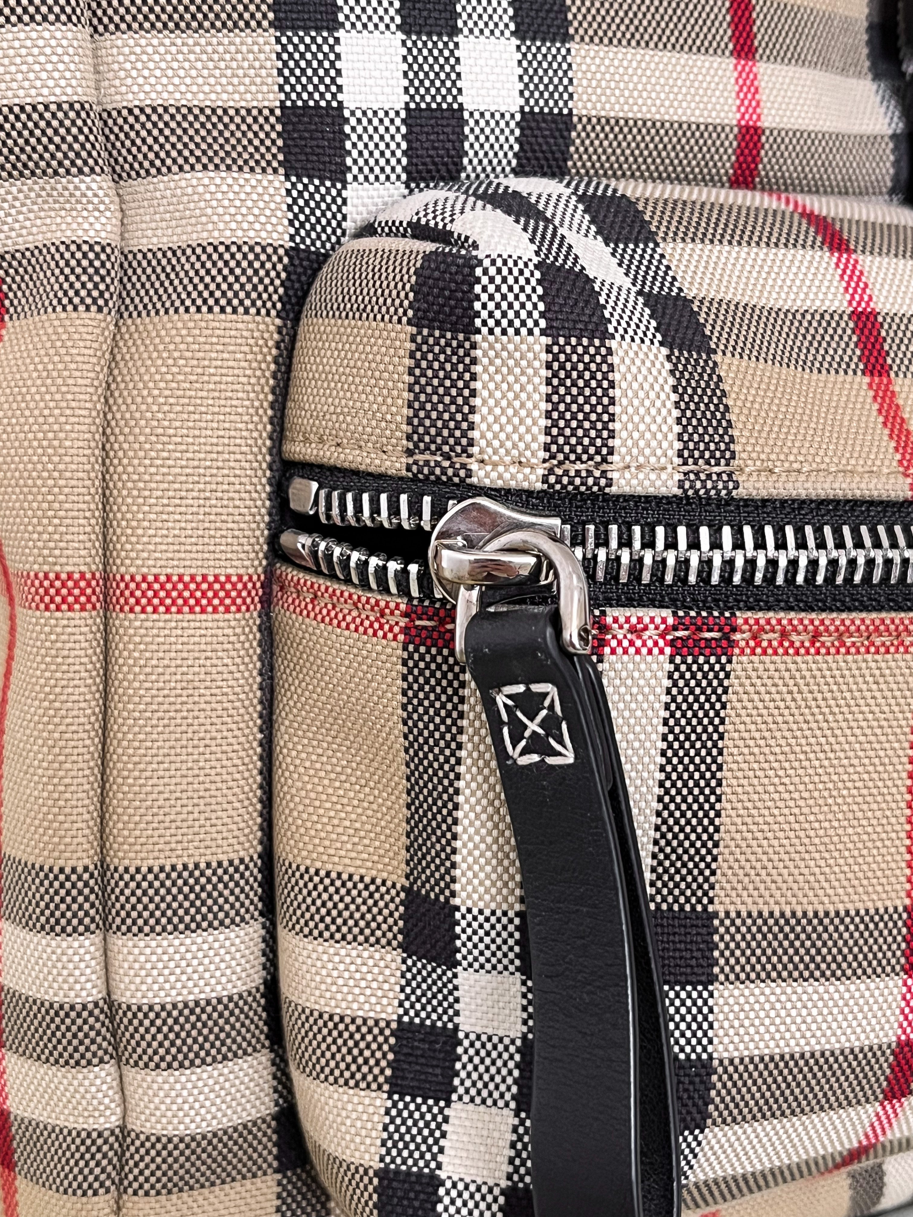 Burberry Check Dewey Backpack