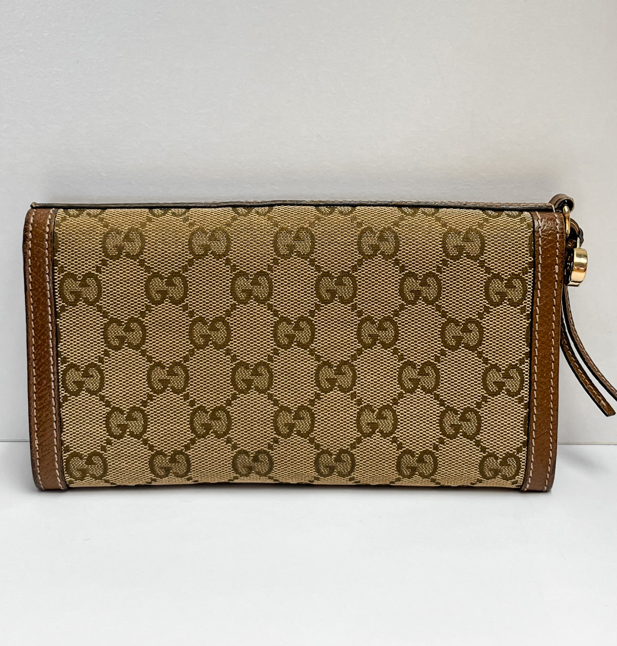 Gucci GG Canvas Bree Long Wallet
