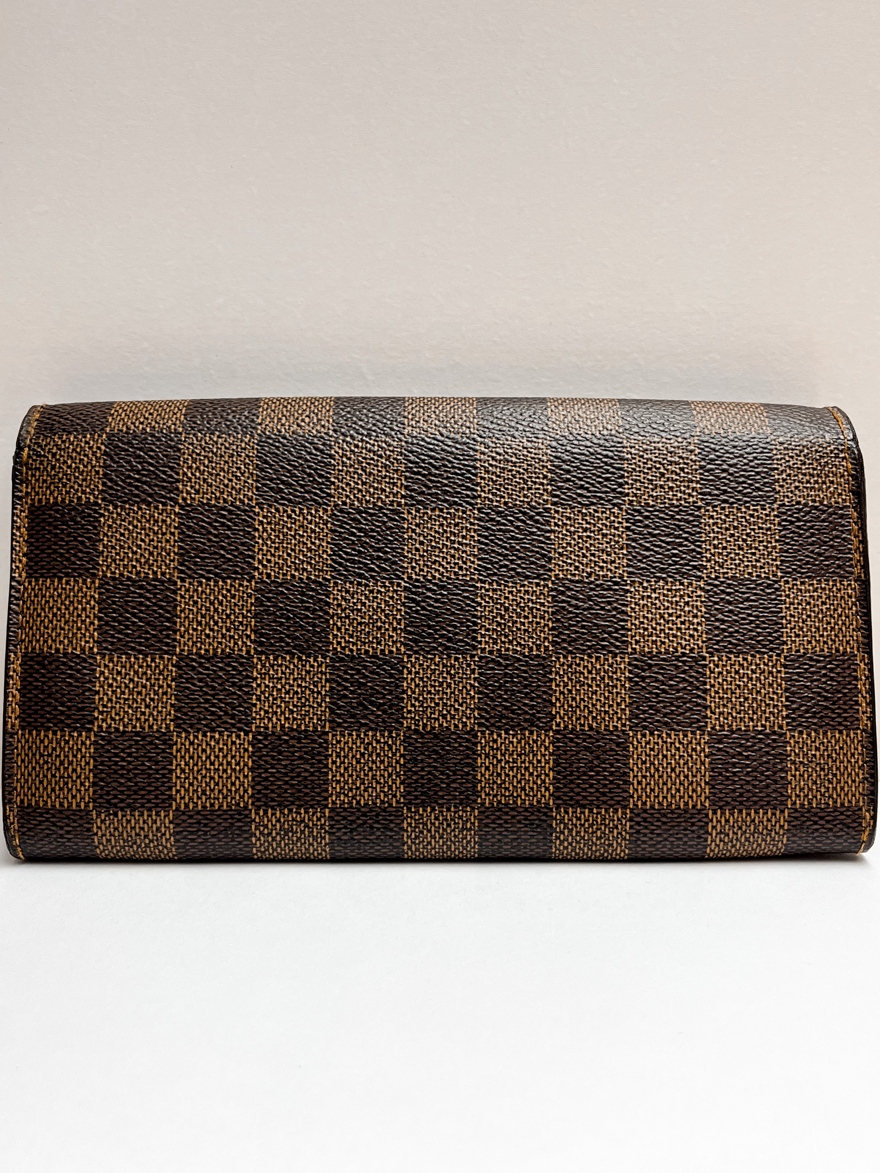 Louis Vuitton Damier Ebene Sarah Wallet