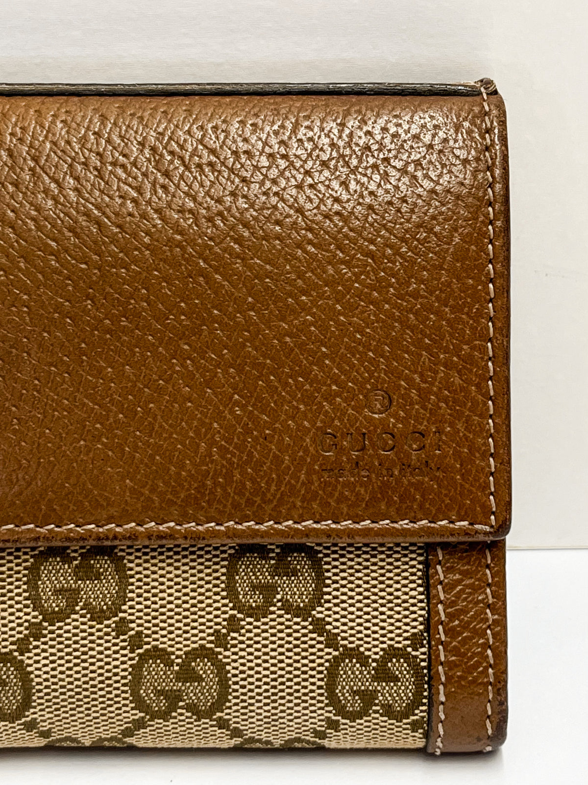 Gucci GG Canvas Bree Long Wallet