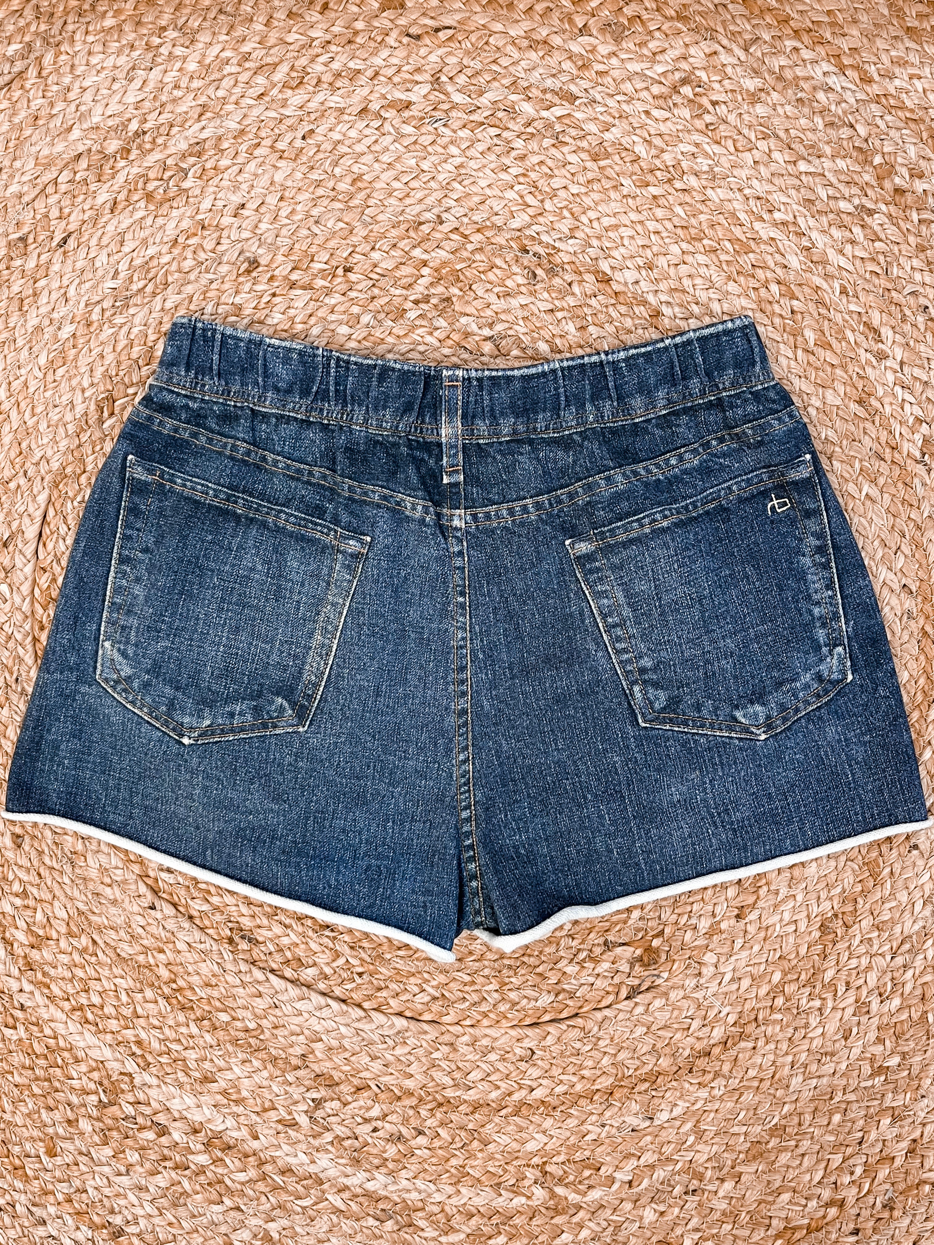 Rag & Bone Miramar Denim Sweat Shorts