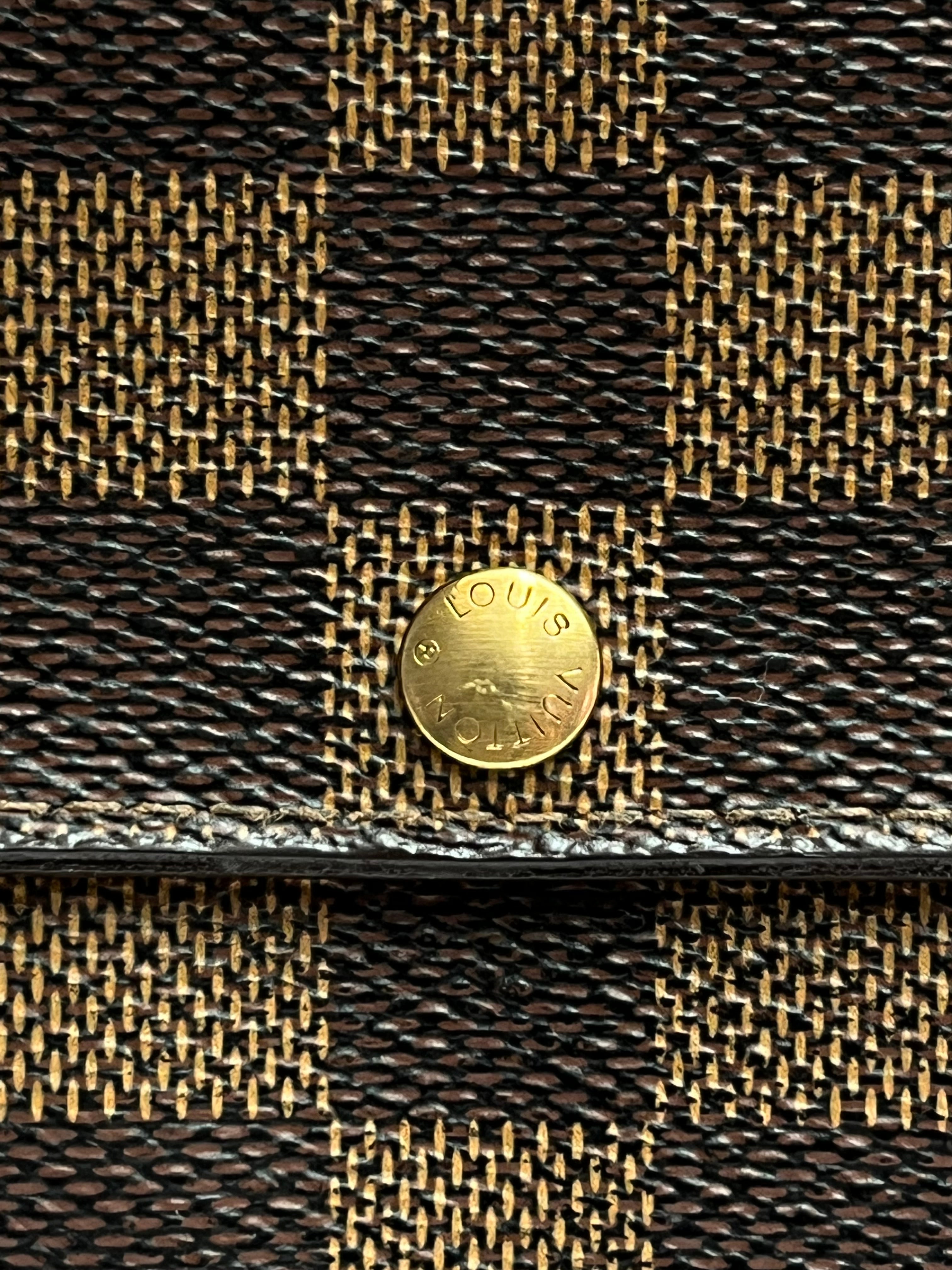 Louis Vuitton Damier Ebene Sarah Wallet