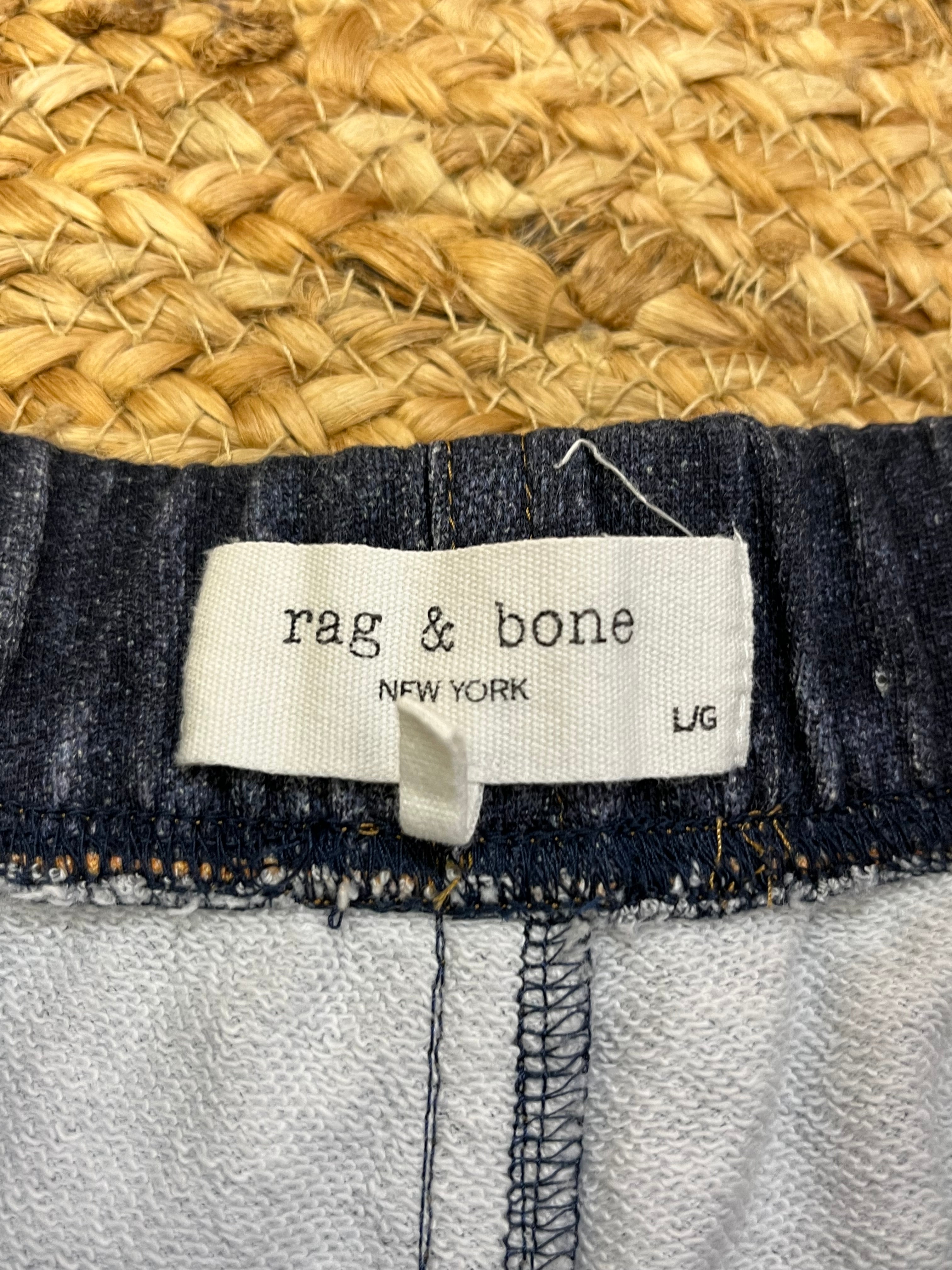 Rag & Bone Miramar Denim Sweat Shorts