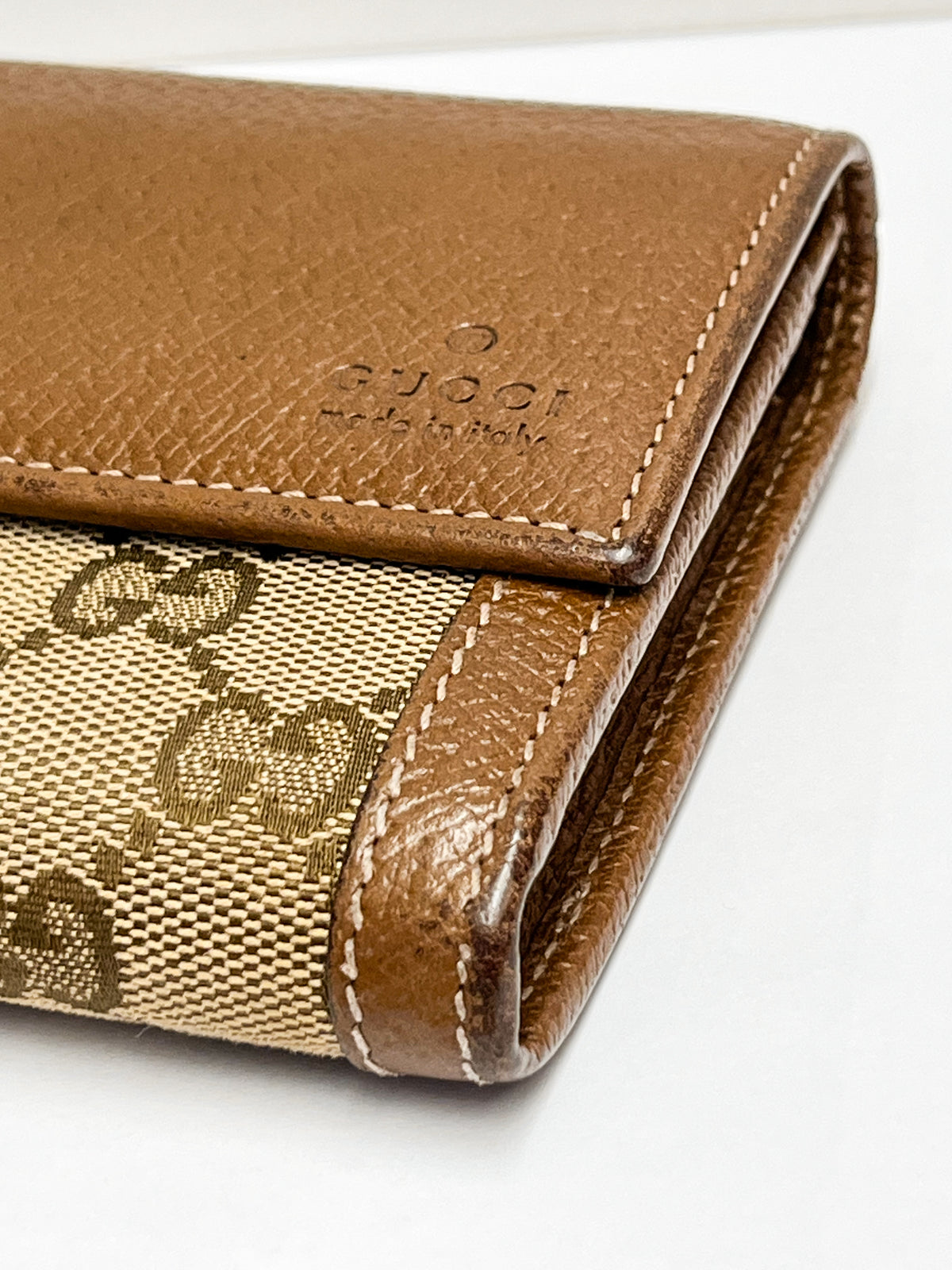 Gucci GG Canvas Bree Long Wallet