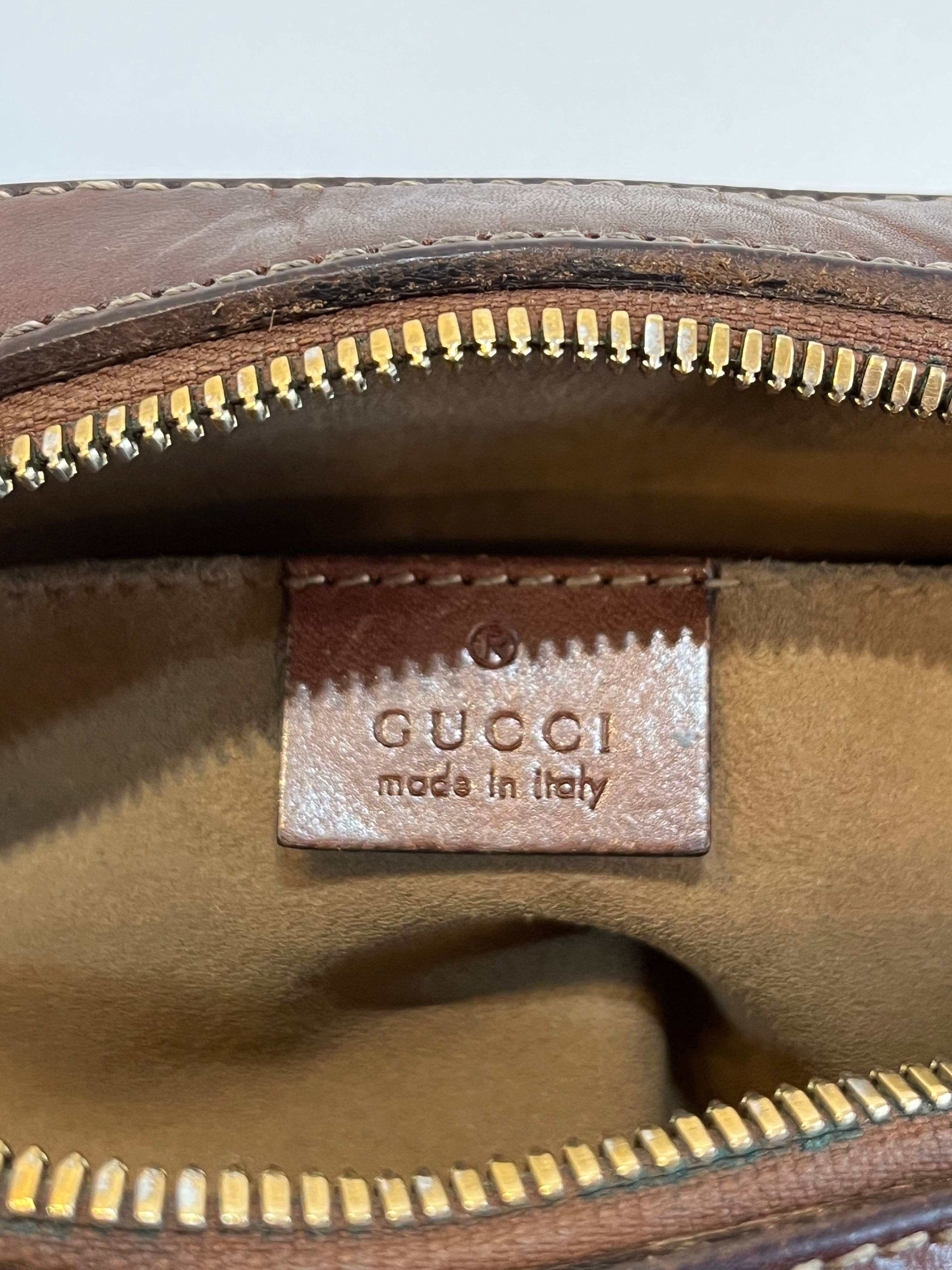 Gucci GG Canvas Mini Chain Shoulder Crossbody Bag