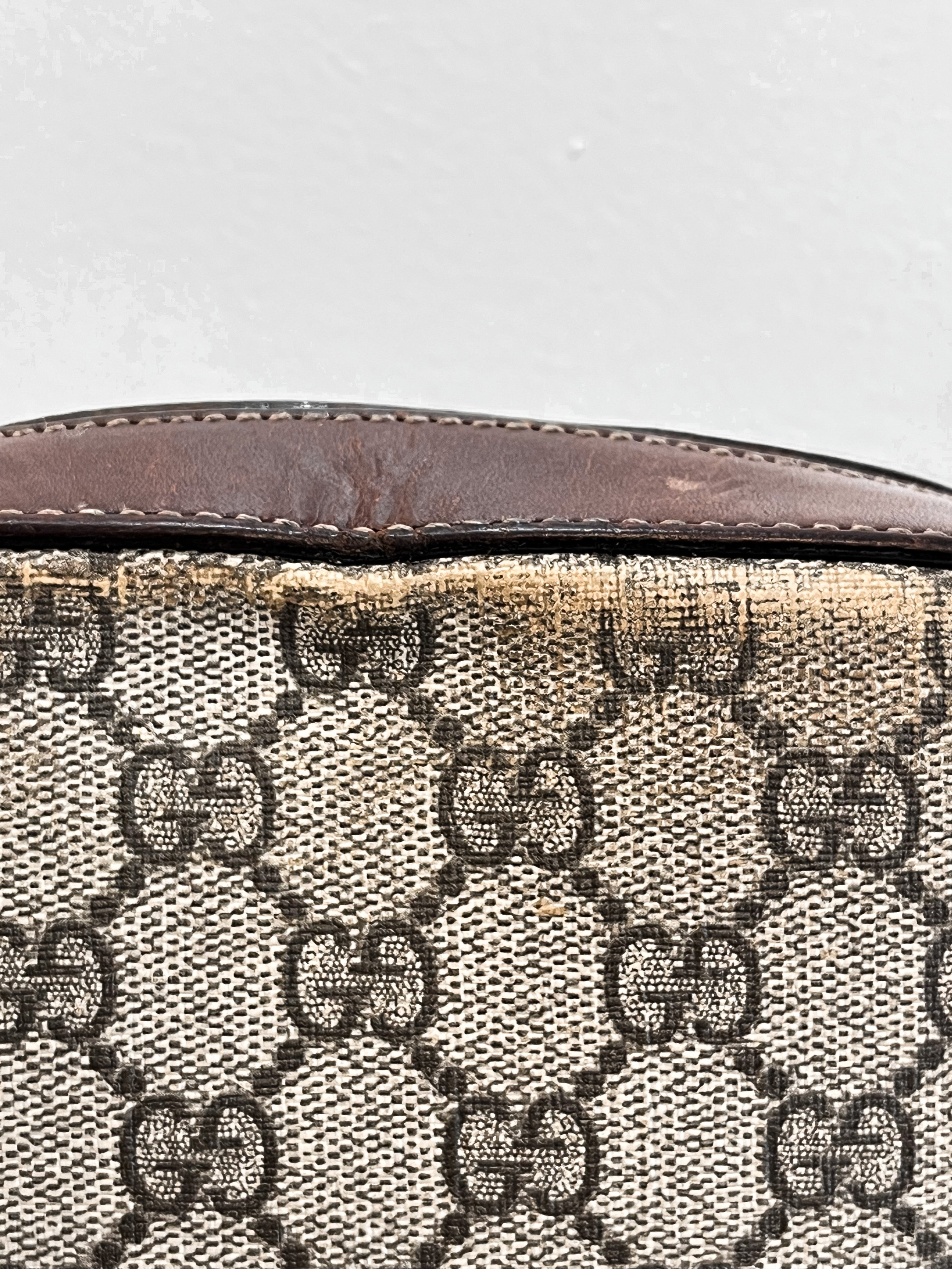 Gucci GG Canvas Mini Chain Shoulder Crossbody Bag