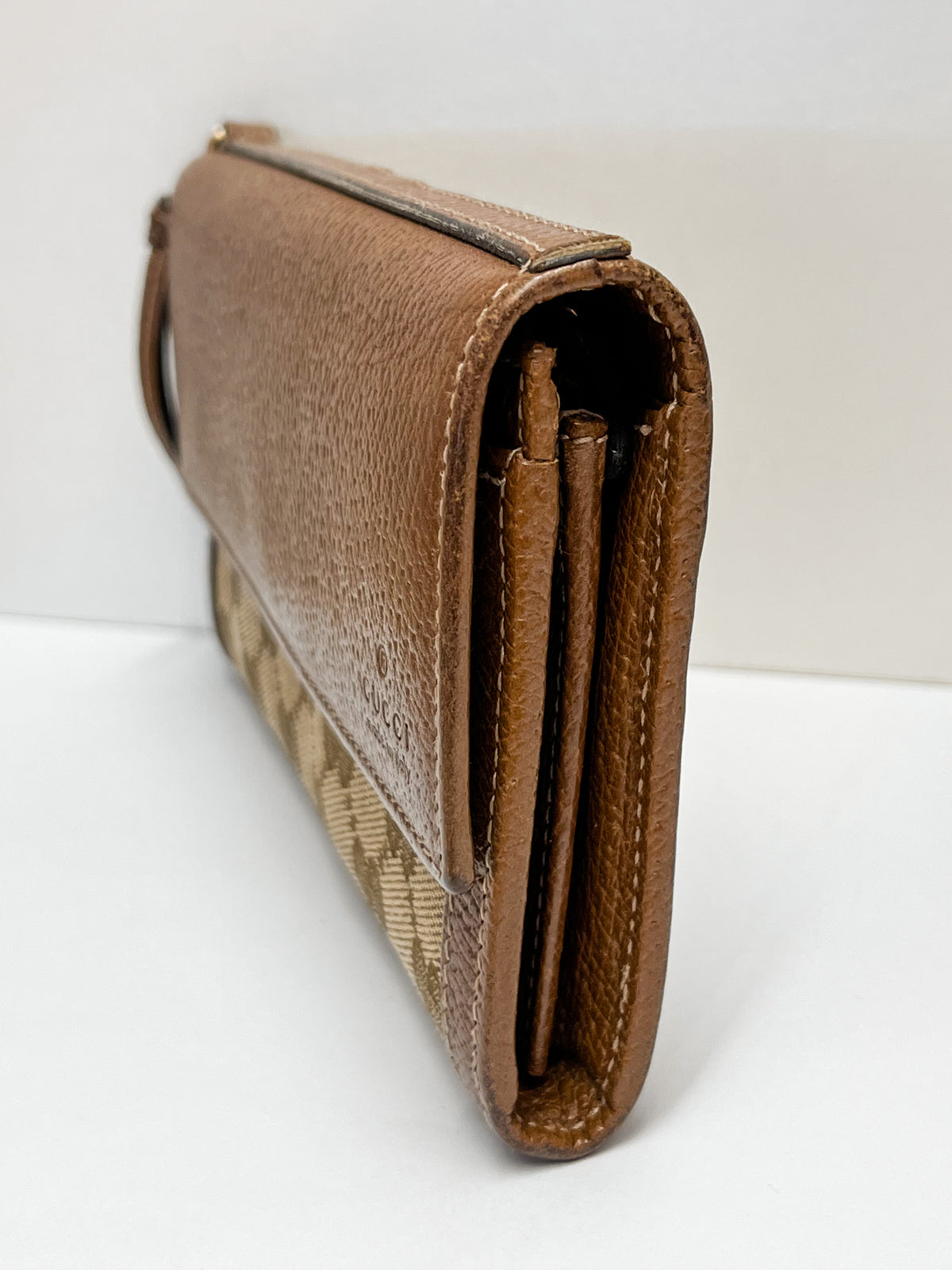 Gucci GG Canvas Bree Long Wallet