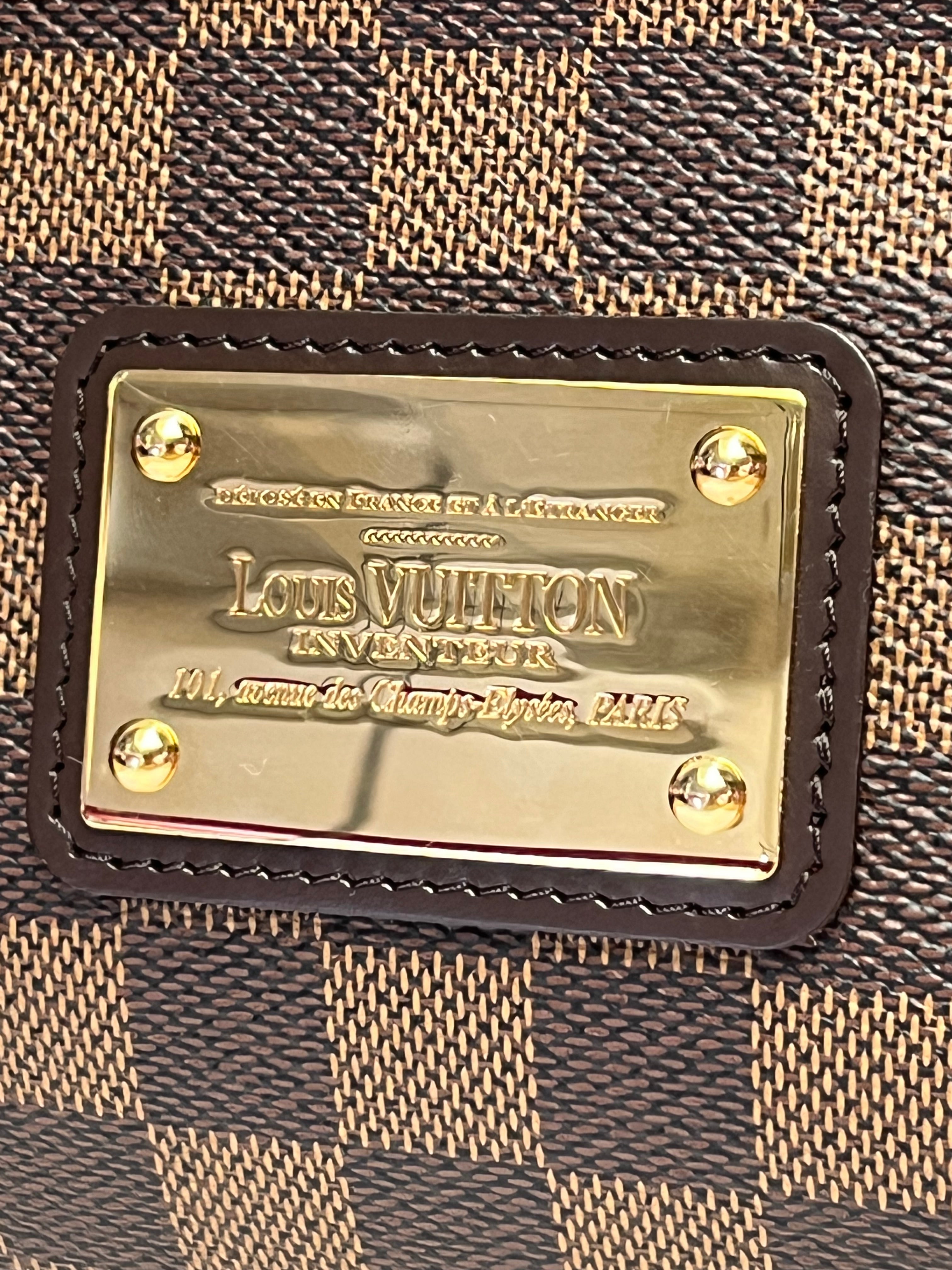 Louis Vuitton Damier Ebene Eva Clutch