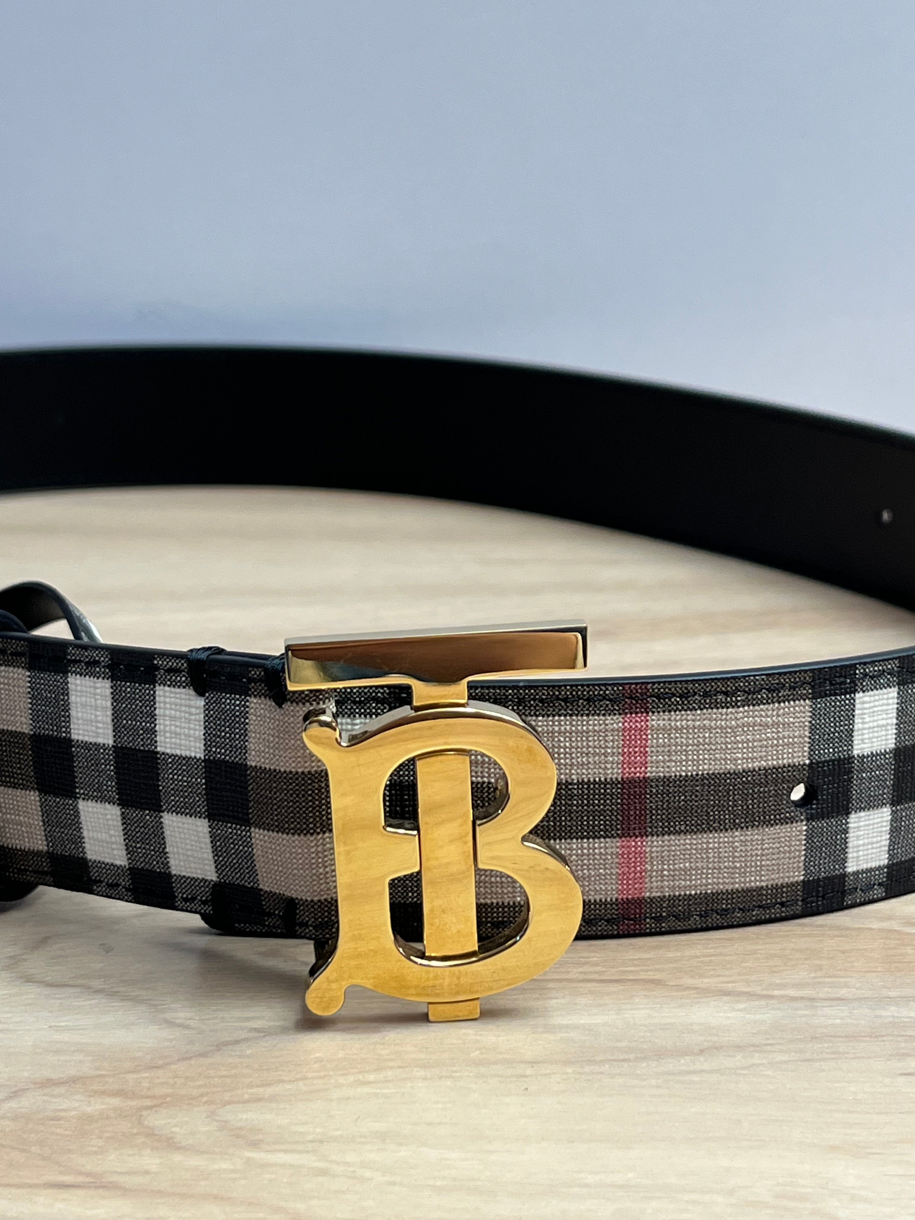 Burberry Check TB Belt