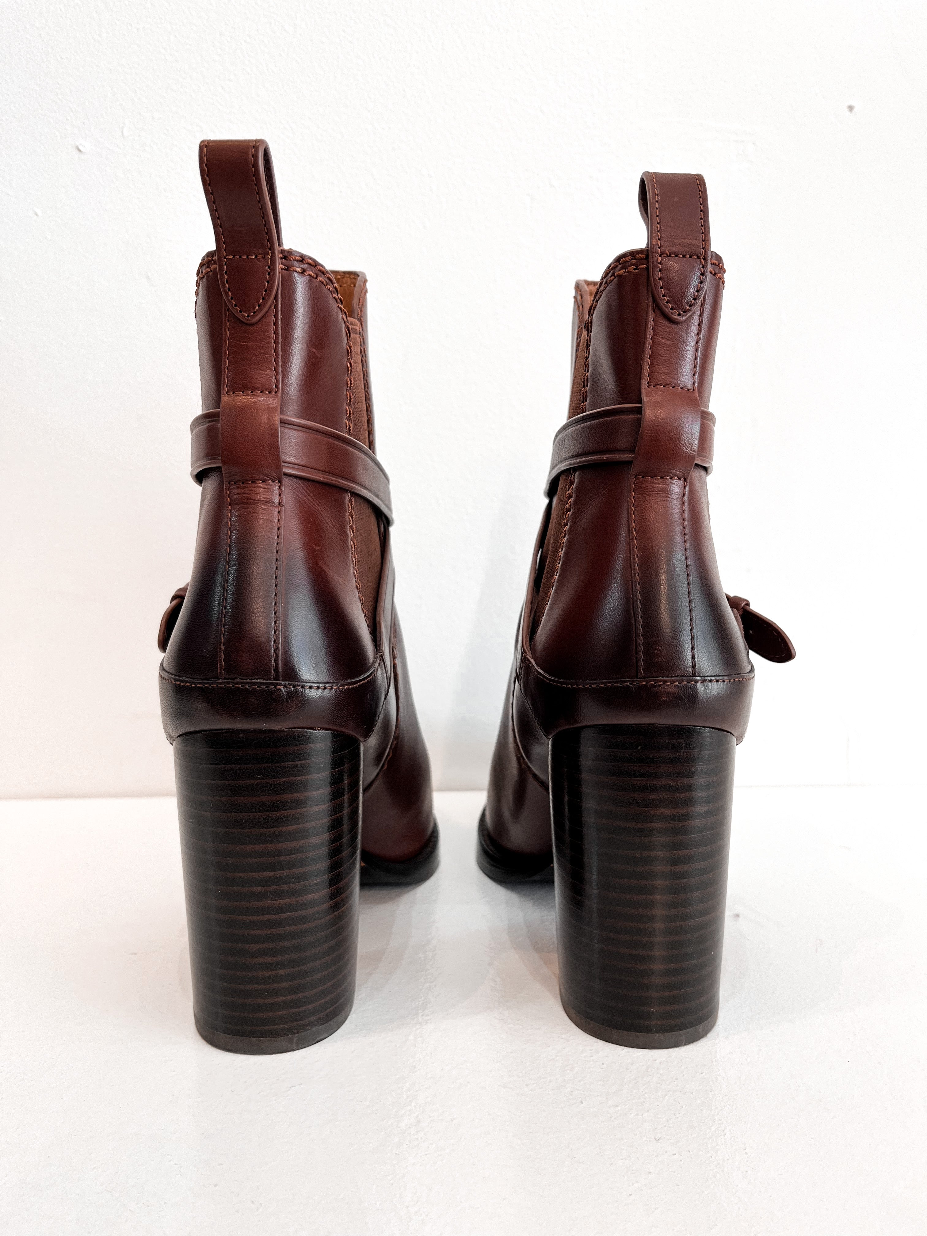 Coach Leather Boots